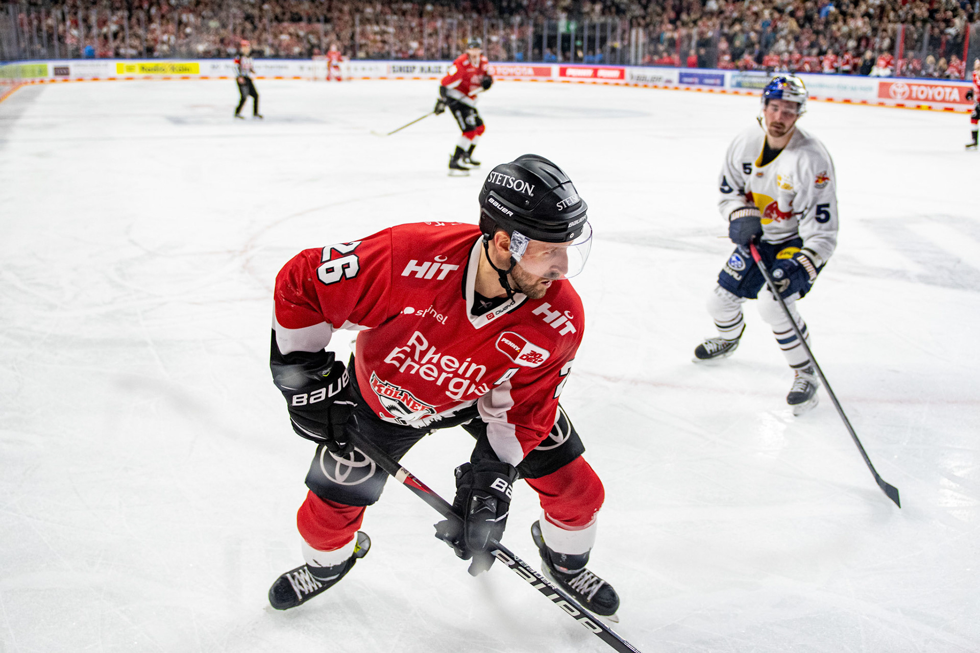 David Mcintyre; DEL Kölner Haie - EHC Red Bull München, 27.10.2023
