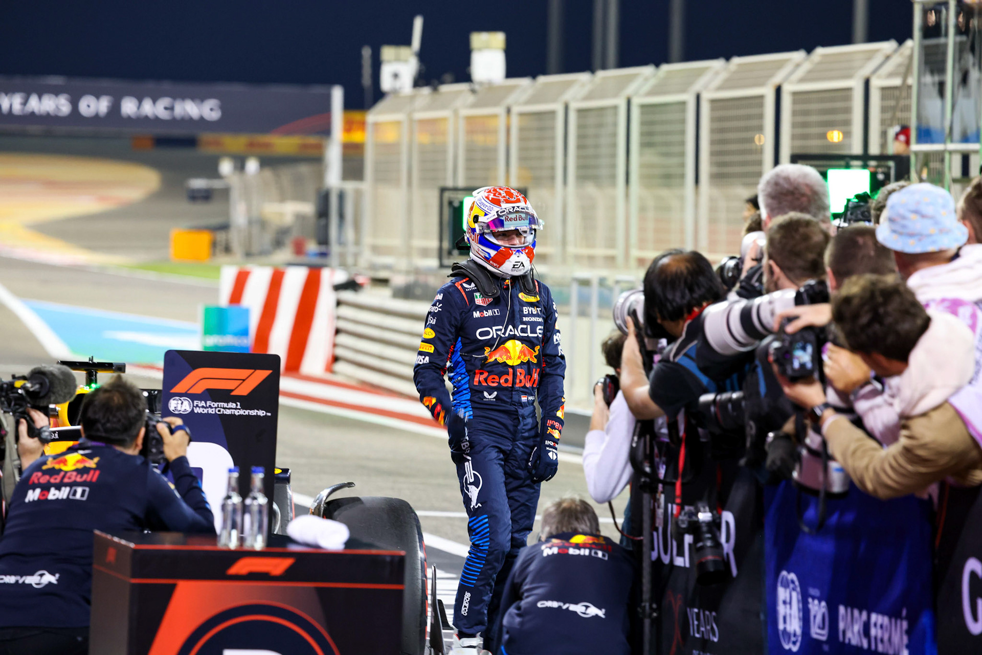 Max Verstappen #1, Oracle Red Bull Racing; Formel 1 GP Bahrain. Freitag 01.03.2024