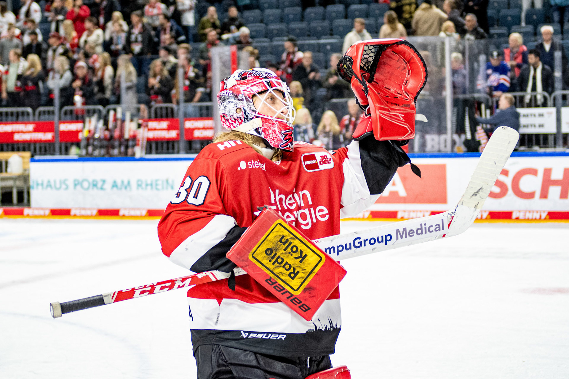 Mirko Pantkowski; DEL Kölner Haie - EHC Red Bull München, 27.10.2023