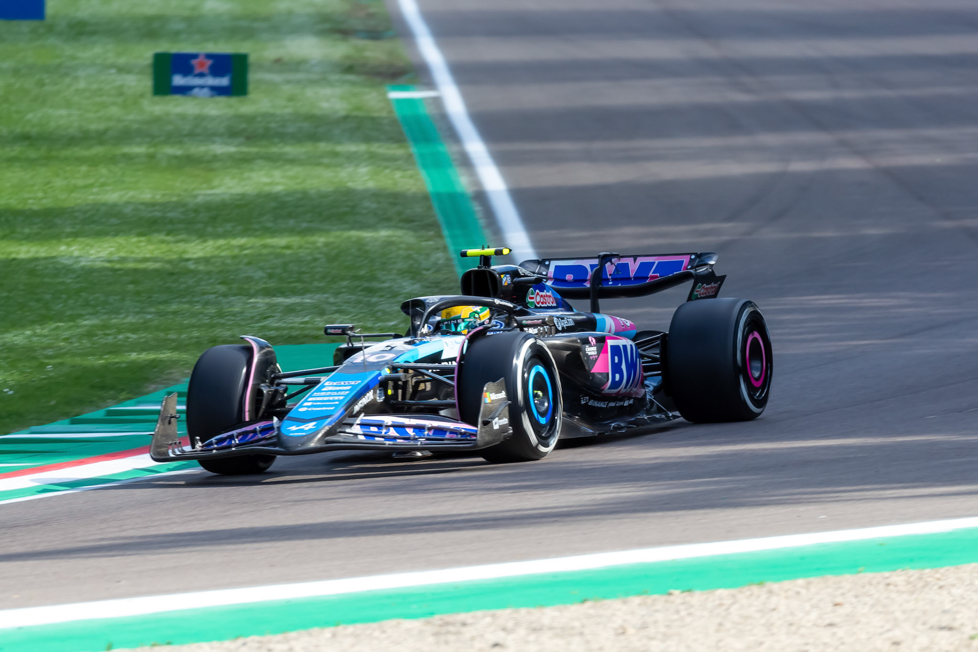 Pierre Gasly #10, BWT Alpine F1 Team; F1 GP Imola / Italien Freitag, 17.05.2024