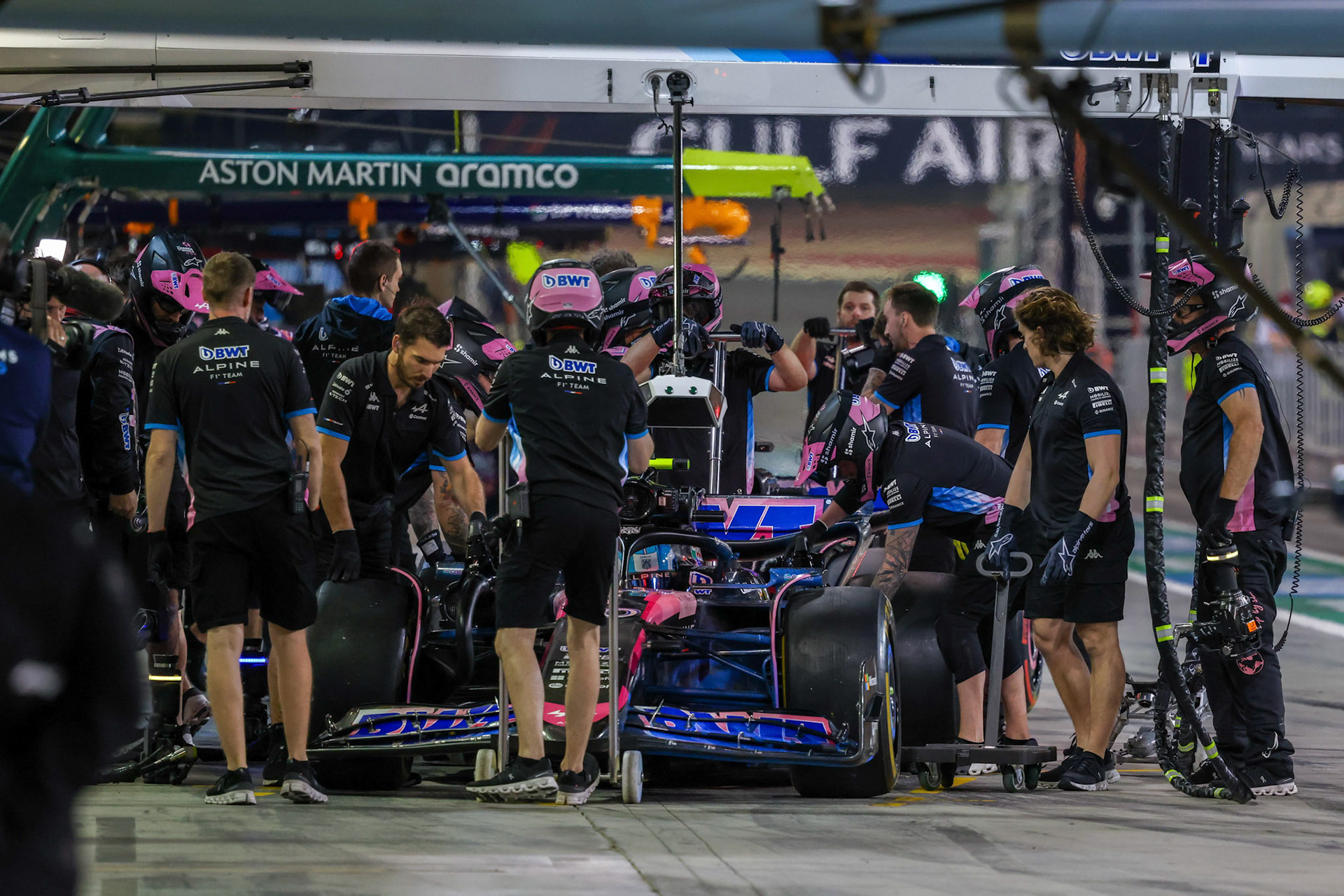 Pierre Gasly #10, BWT Alpine F1 Team; Formel 1 GP Bahrain. Freitag 01.03.2024