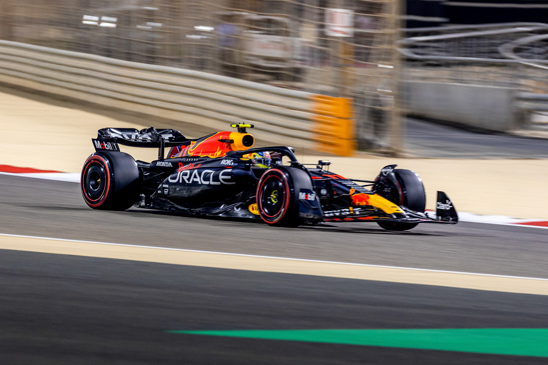 Sergio Perez (MEX) Red Bull Racing; Formel 1 GP Bahrain. Samstag 04.03.2023