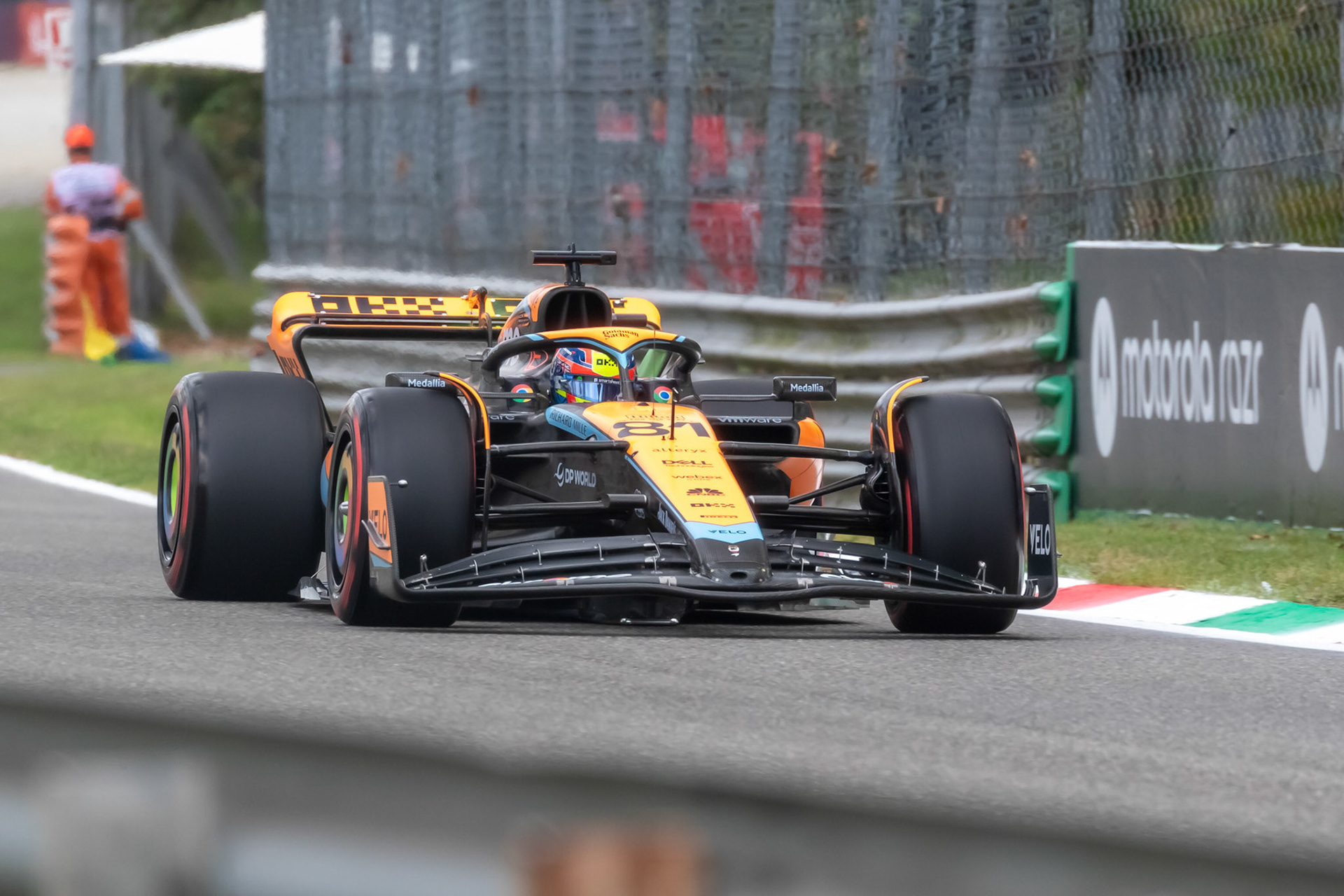 Oscar Piastri (AUS) McLaren F1; Formel 1 GP Italien / Monza. Freitag, 01.09.2023