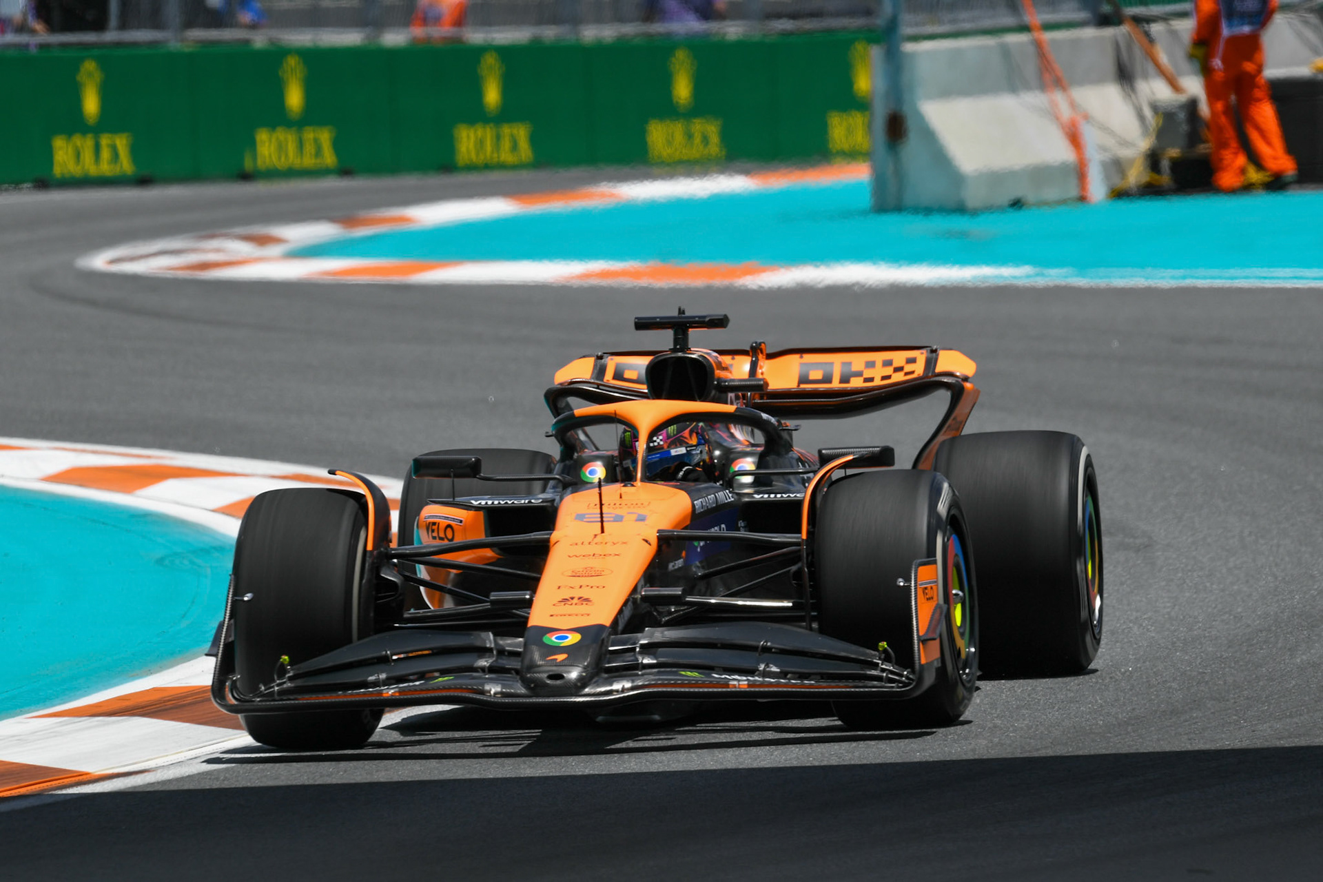 Oscar Piastri #81, McLaren Formula 1 Team; Formel 1 GP Miami / USA. 04.05.2024