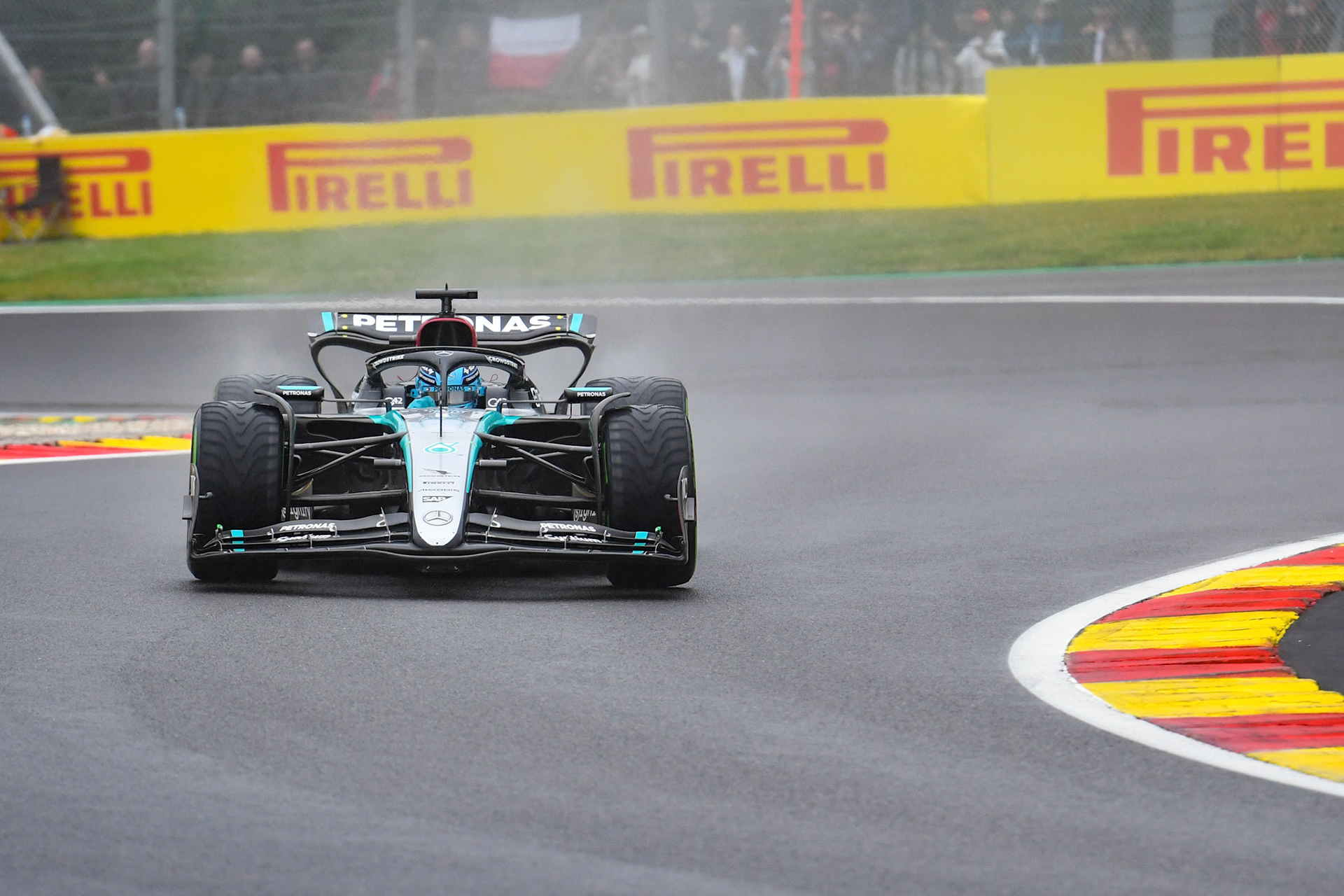 George Russell #63, Mercedes-AMG Petronas F1 Team;Formel 1 GP Spa / Belgien. Samstag, 27.07.2024