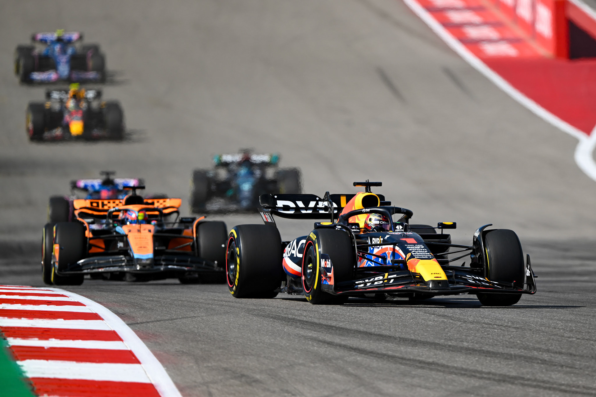 Rennstart; Formel 1 GP USA Austin Texas. Sonntag 22.10.2023
