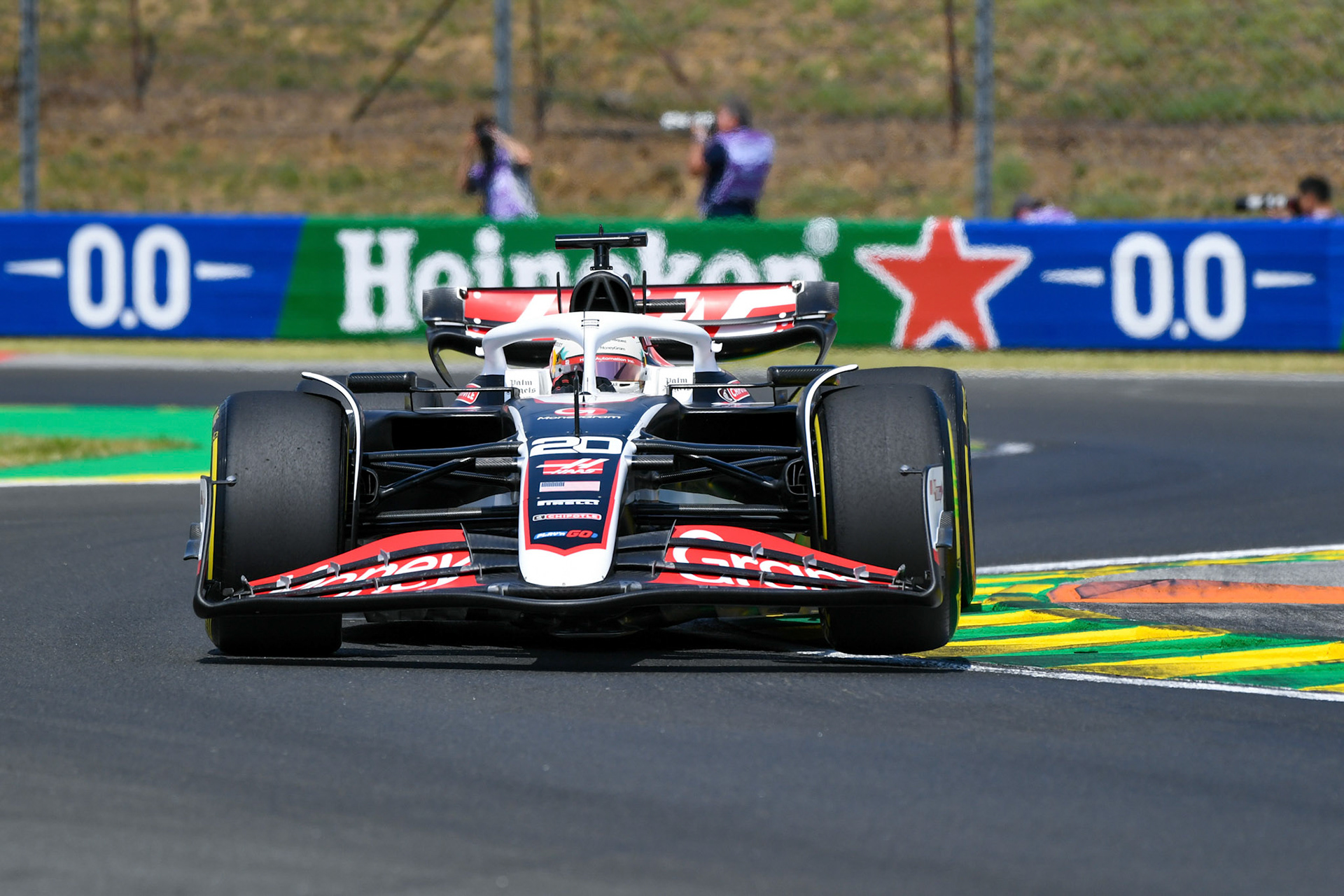 Kevin Magnussen #20, MoneyGram Haas F1 Team;Formel 1 Budapest / Ungarn, 20.07.2024