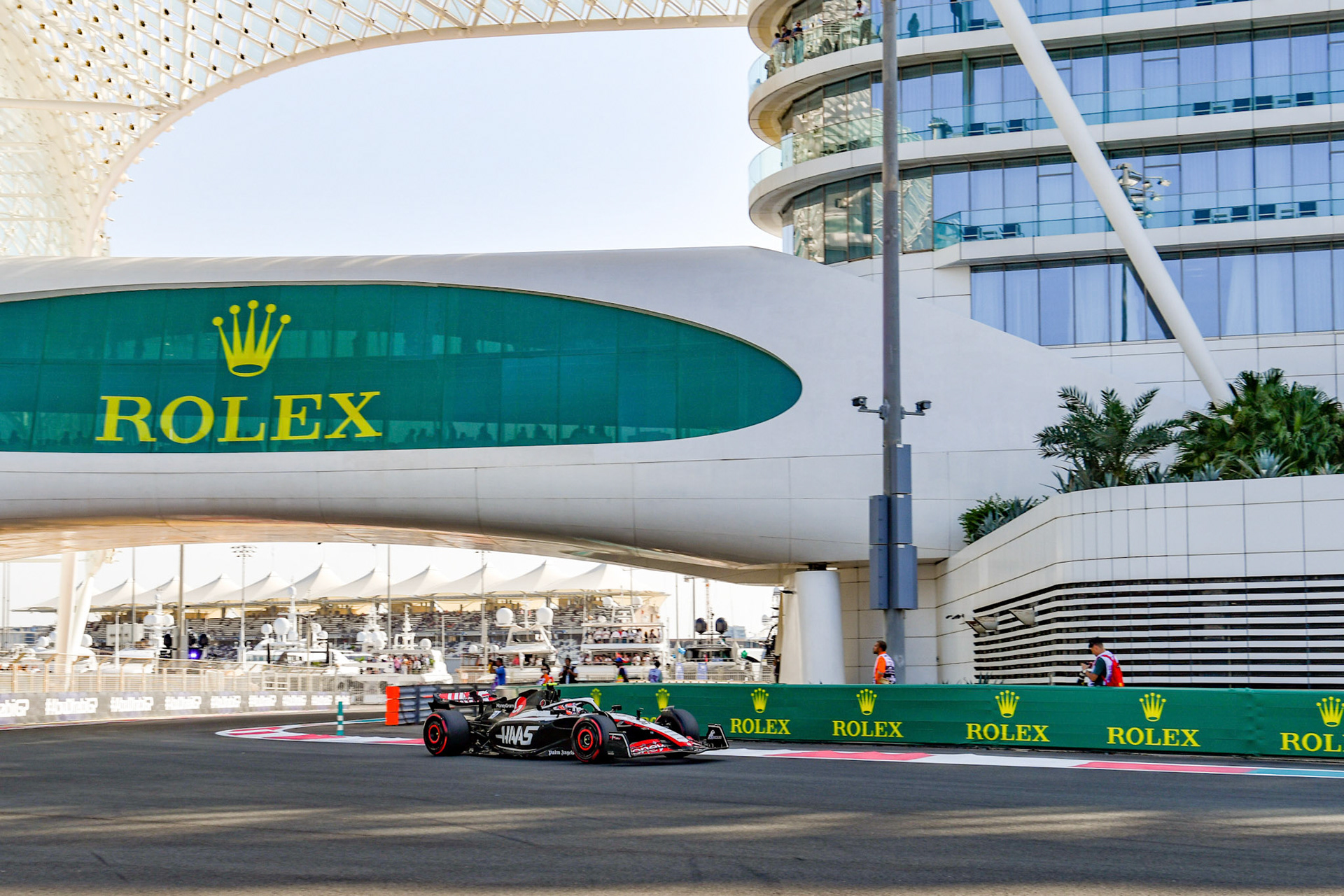Nico Hülkenberg (GER) Haas F1 Team; Formel 1 GP Abu Dhabi. Samstag 25.11.2023