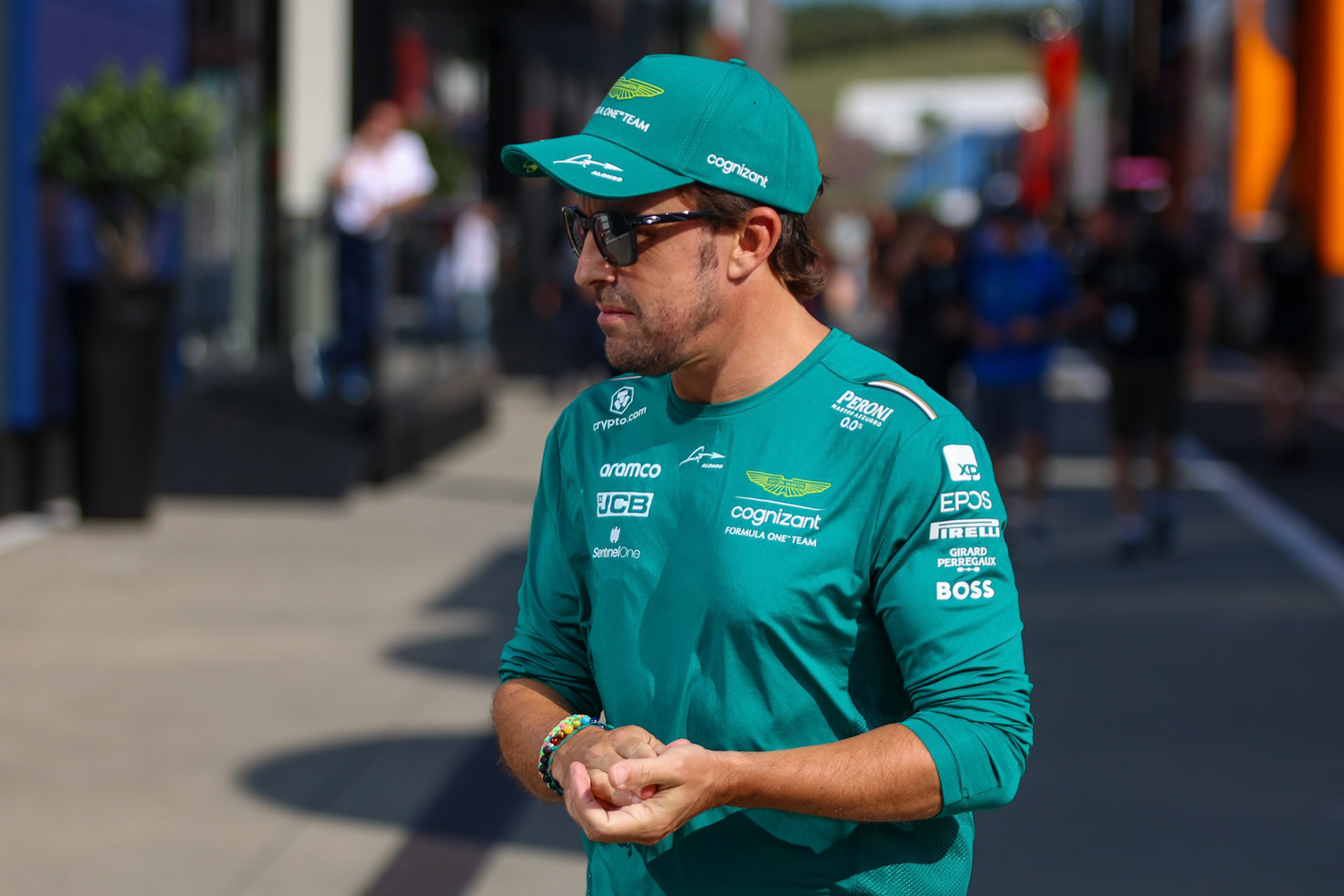Fernando Alonso (ESP) Aston Martin Formula One Team; Formel 1 GP Budapest / Ungarn. Donnerstag, 20.07.2023