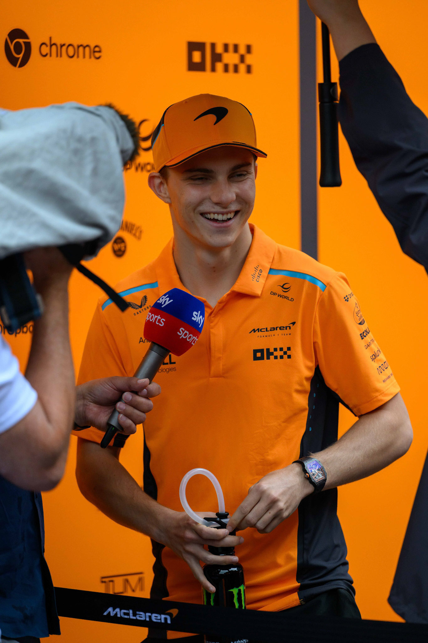 Oscar Piastri #81, McLaren Formula 1 Team; F1 GP Imola / Italien Donnerstag, 16.05.2024