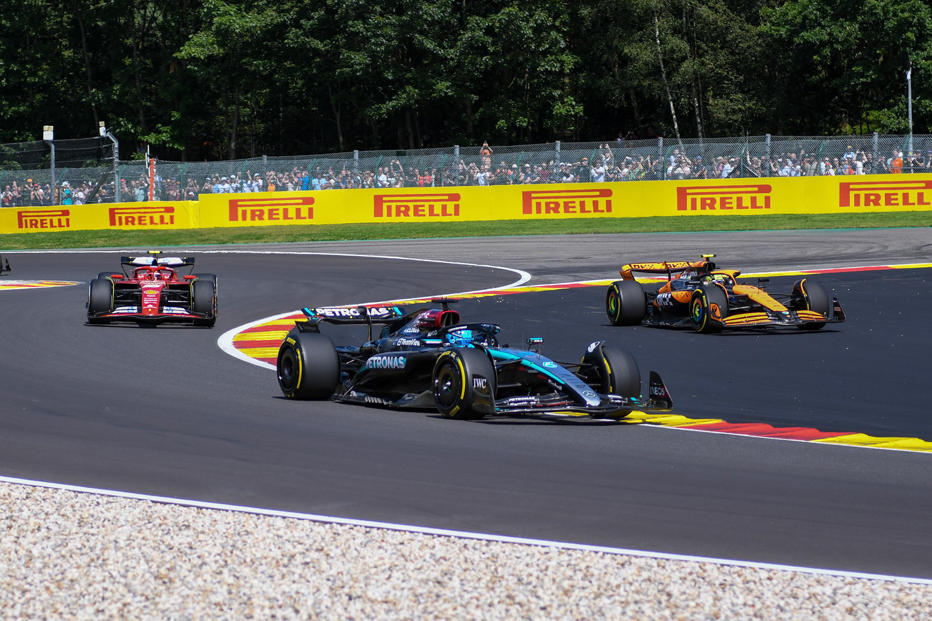 Rennstart;Formel 1 GP Spa / Belgien. Sonntag, 28.07.2024