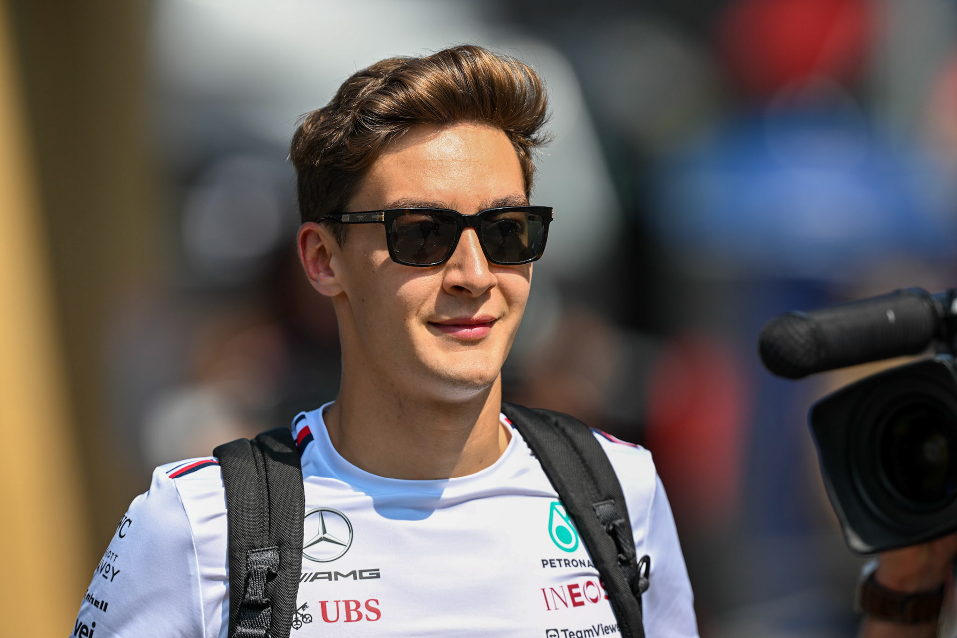 George Russell (GBR) Mercedes AMG F1 Team; Formel 1 GP Austria / Österreich. Freitag, 30.06.2023