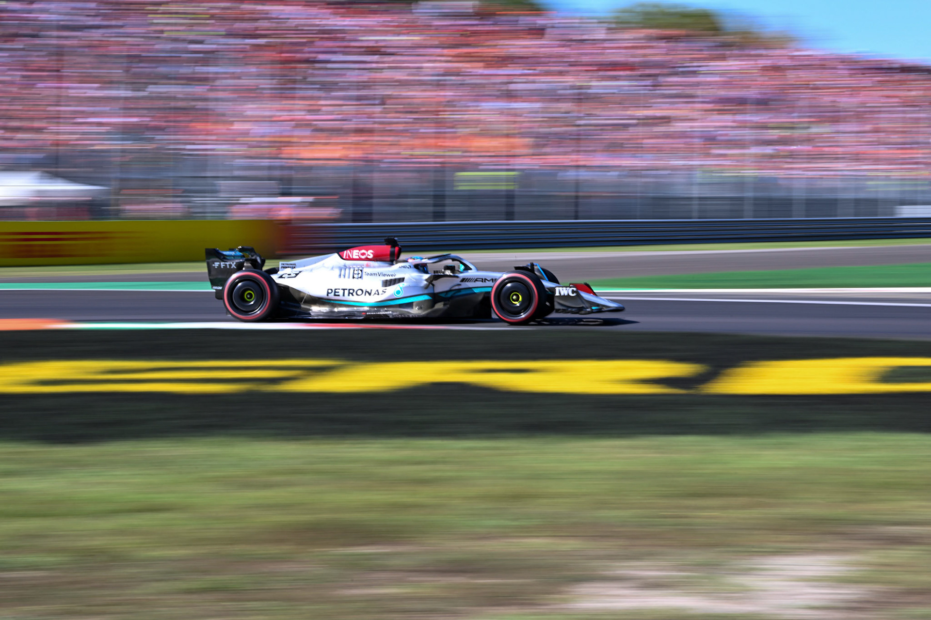 George Russell (GBR) Merceds AMG Petronas Formel 1 GP Italien Monza, Sonntag, 11.09.2022