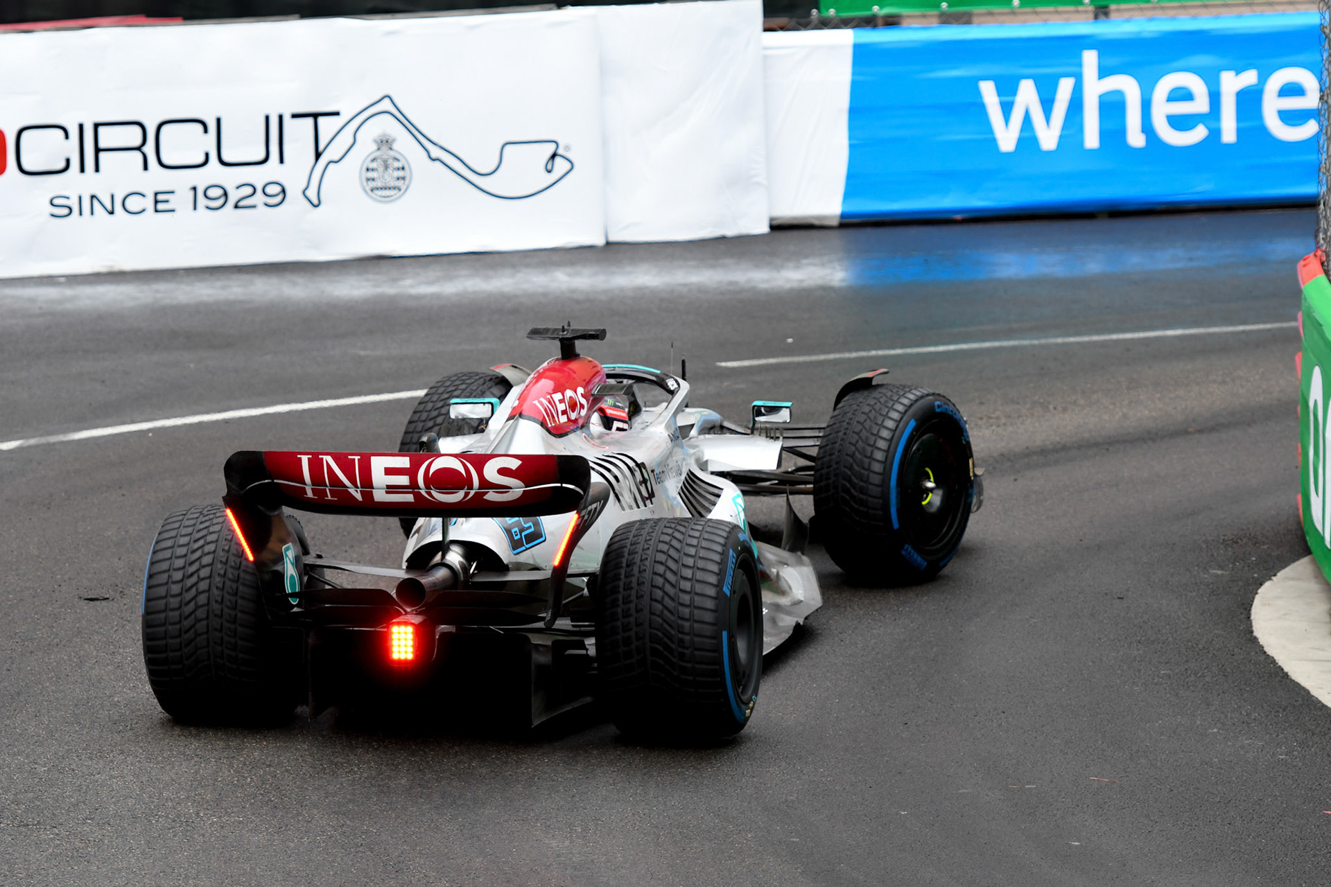 George Russell (GBR) Merceds AMG Petronas F1 Team; Formel 1 Monaco am 29.05.2022