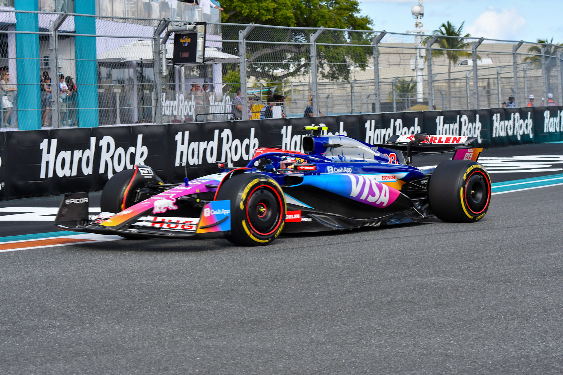 Yuki Tsunoda #22, Visa Cash App RB Formula One Team; Formel 1 GP Miami / USA. 05.05.2024