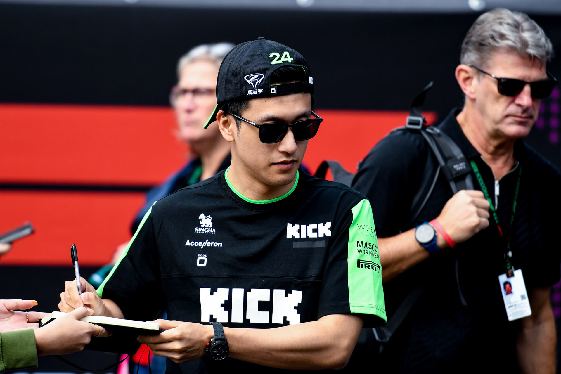 Guanyu Zhou #24, Stake F1 Team Kick Sauber;Formel 1 GP Spa / Belgien. Freitag, 26.07.2024