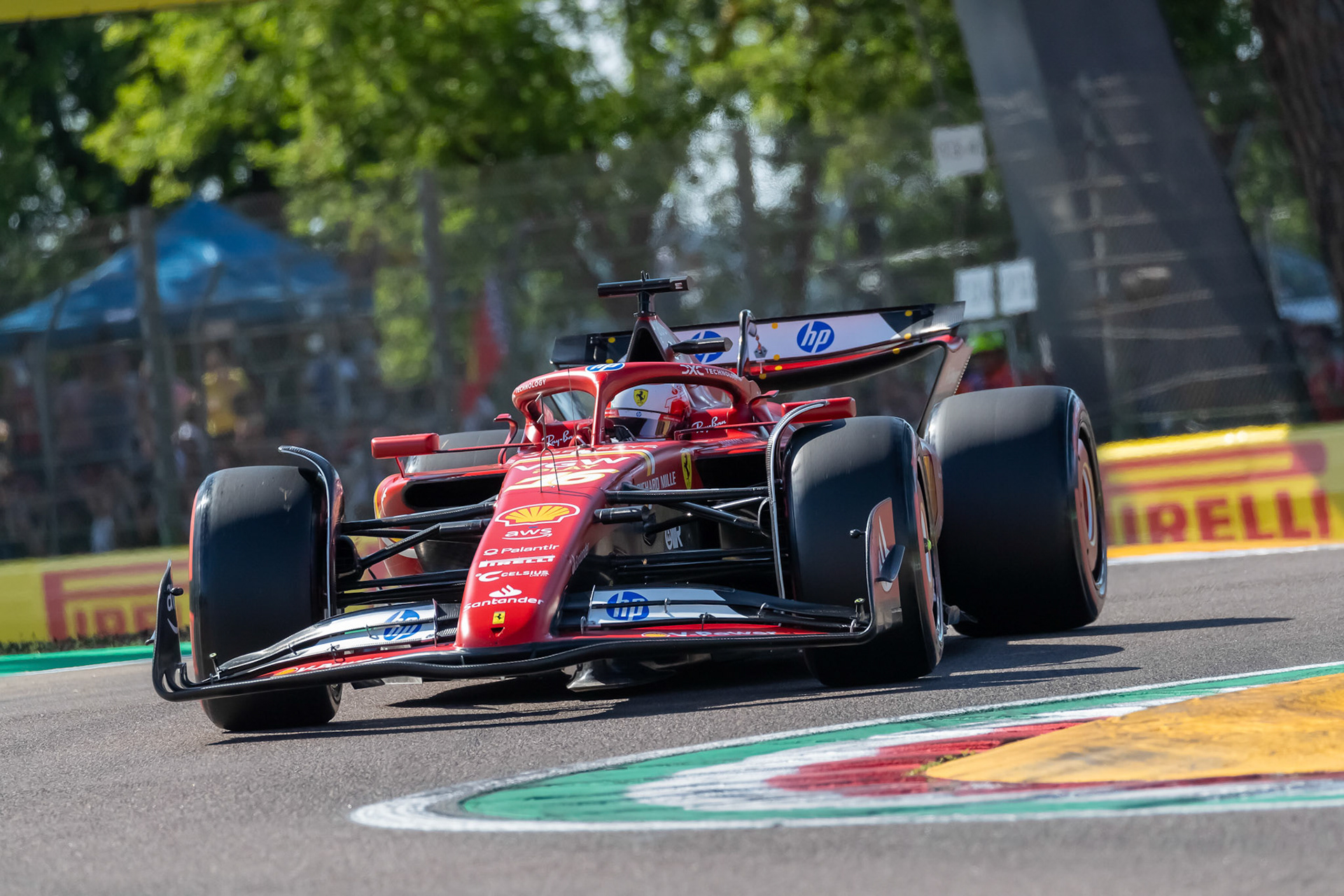 Charles Leclerc #16, Scuderia Ferrari; F1 GP Imola / Italien Samstag, 18.05.2024