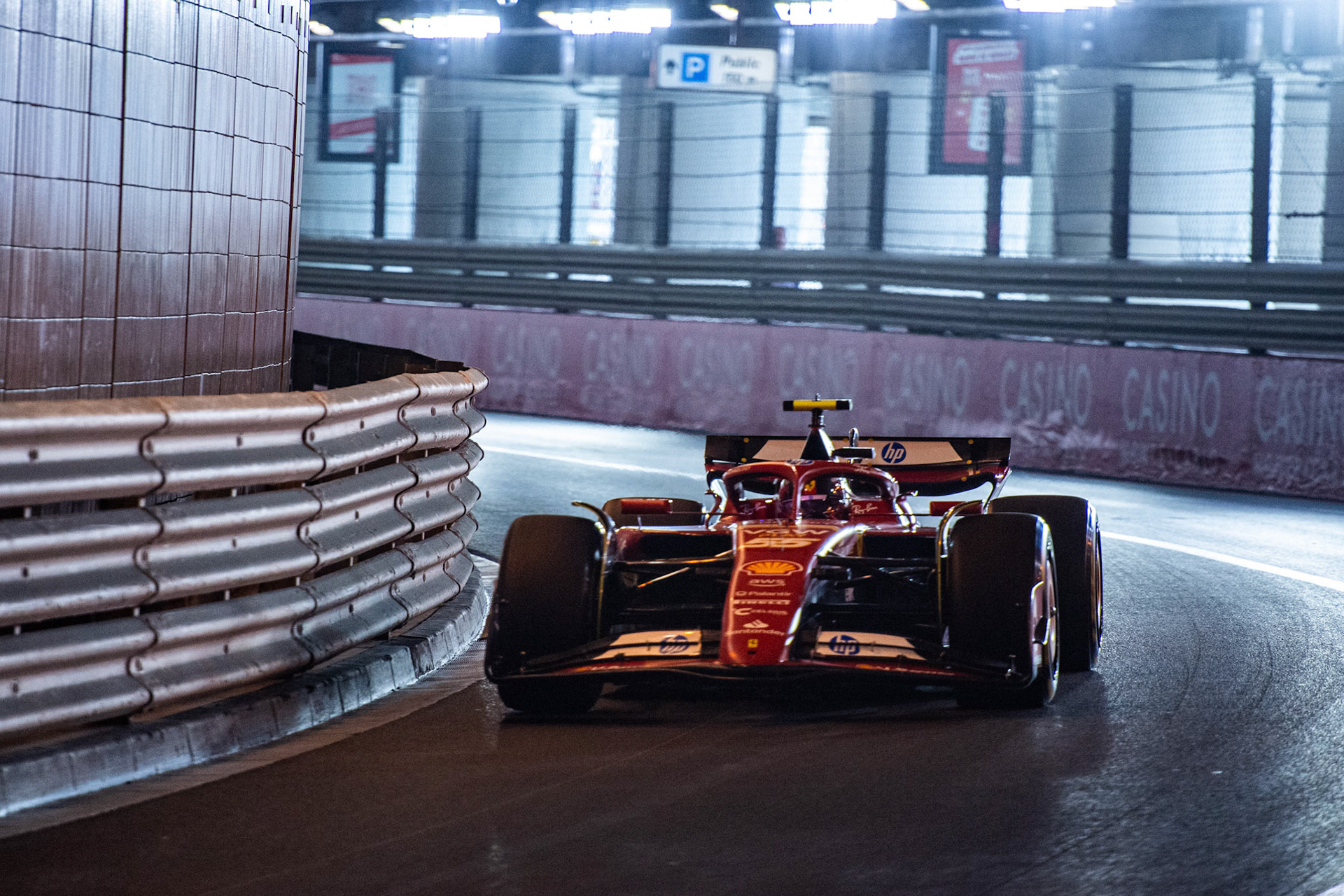 Carlos Sainz #55, Scuderia Ferrari; Formel1 GP Monaco Freitag, 24.05.2024
