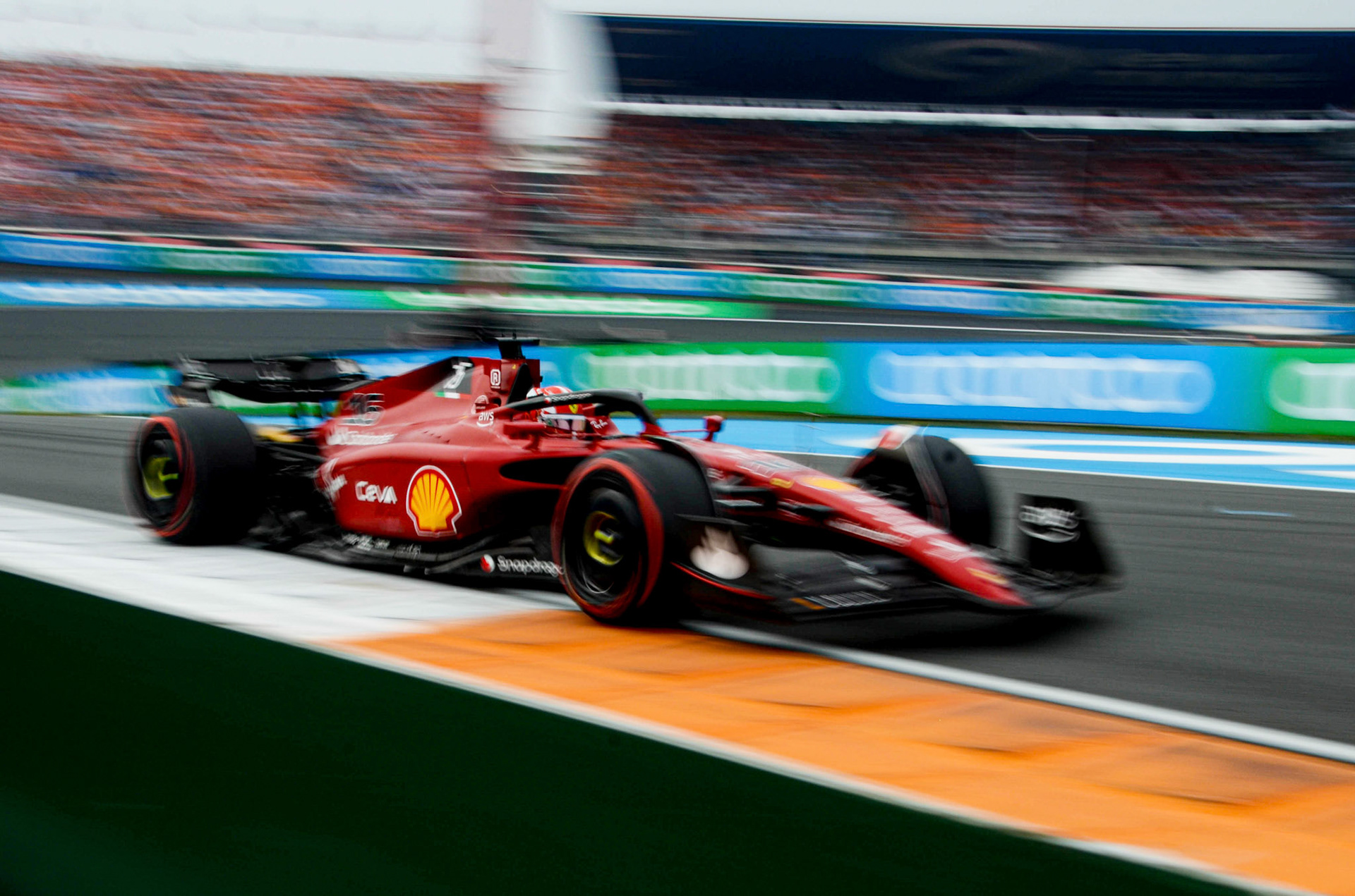 Charles Leclerc (MCO) Scuderia Ferrari; Formel 1 GP Holland Zandvoort, Sonntag, 04.09.2022