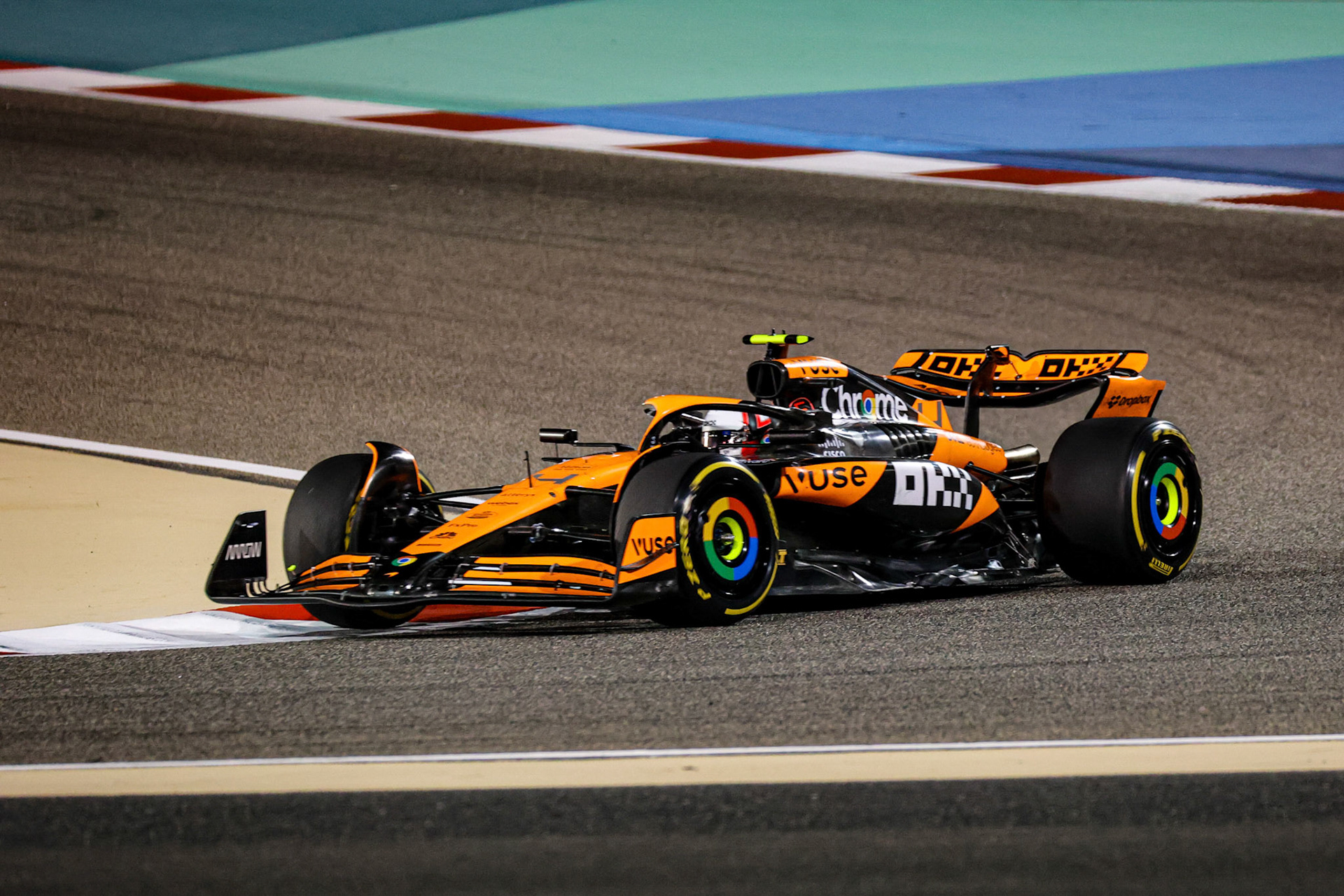 Lando Norris #4, McLaren Formula 1 Team; Formel 1 Pre-Season Tests Bahrain. Mittwoch, 21.02.2024