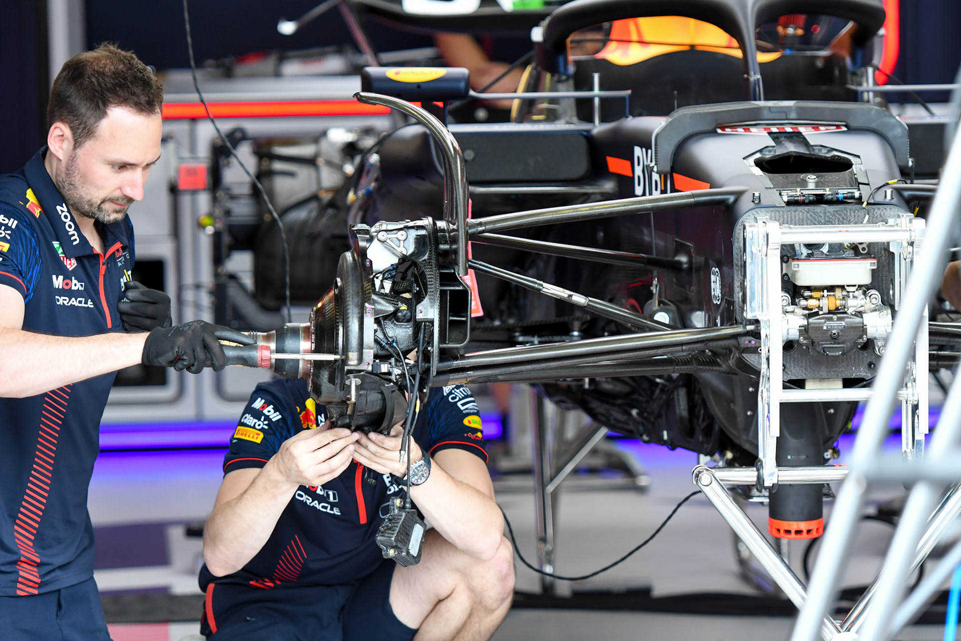 Red Bull Racing; Formel 1 GP Monaco. Donnerstag 25.05.2023