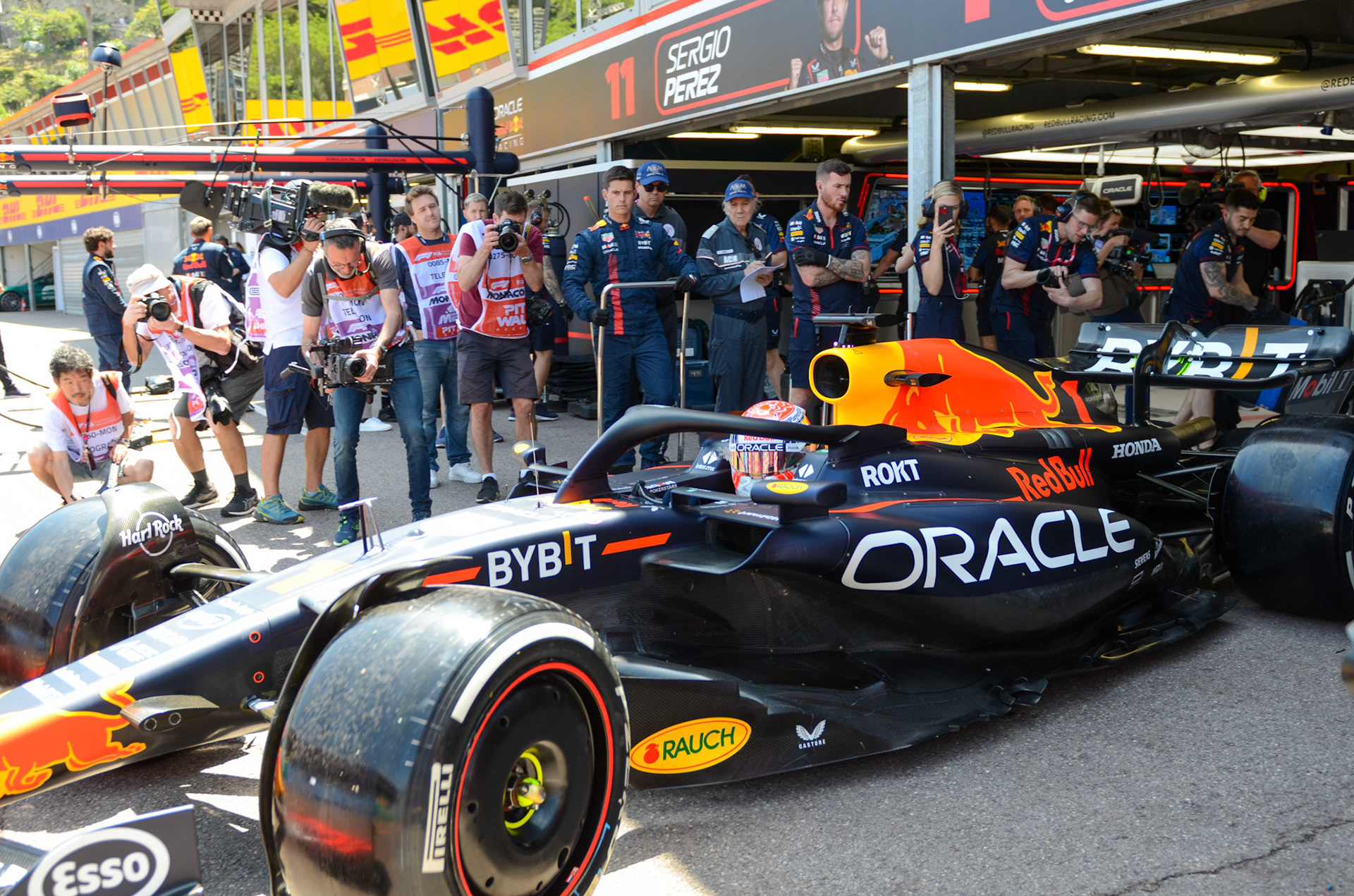 Max Verstappen (NED) Red Bull Racing; Formel 1 GP Monaco. Freitag 26.05.2023