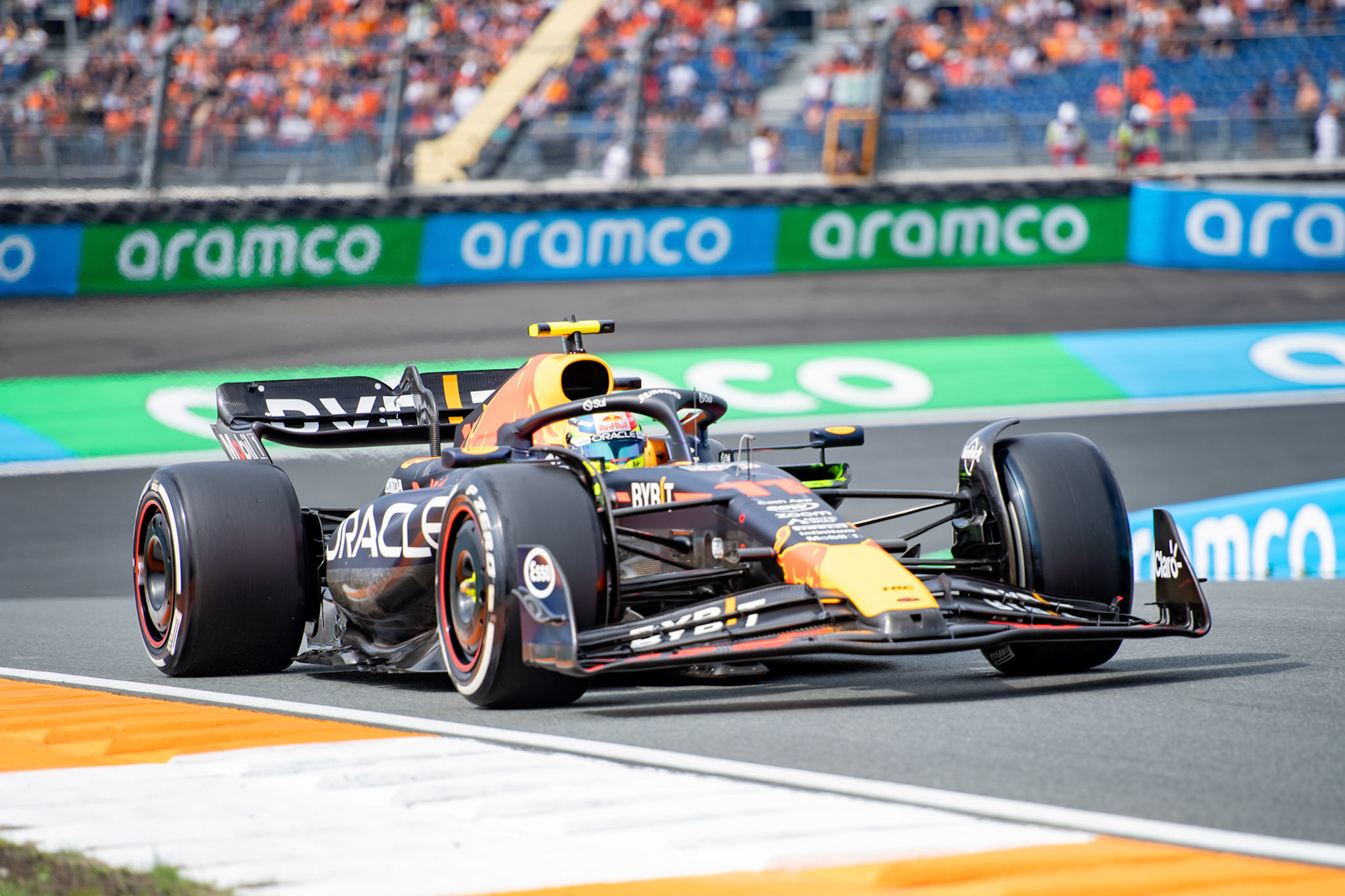 Sergio Perez (MEX) Red Bull Racing; Formel 1 GP Holland / Zandvoort. Freitag, 25.08.2023