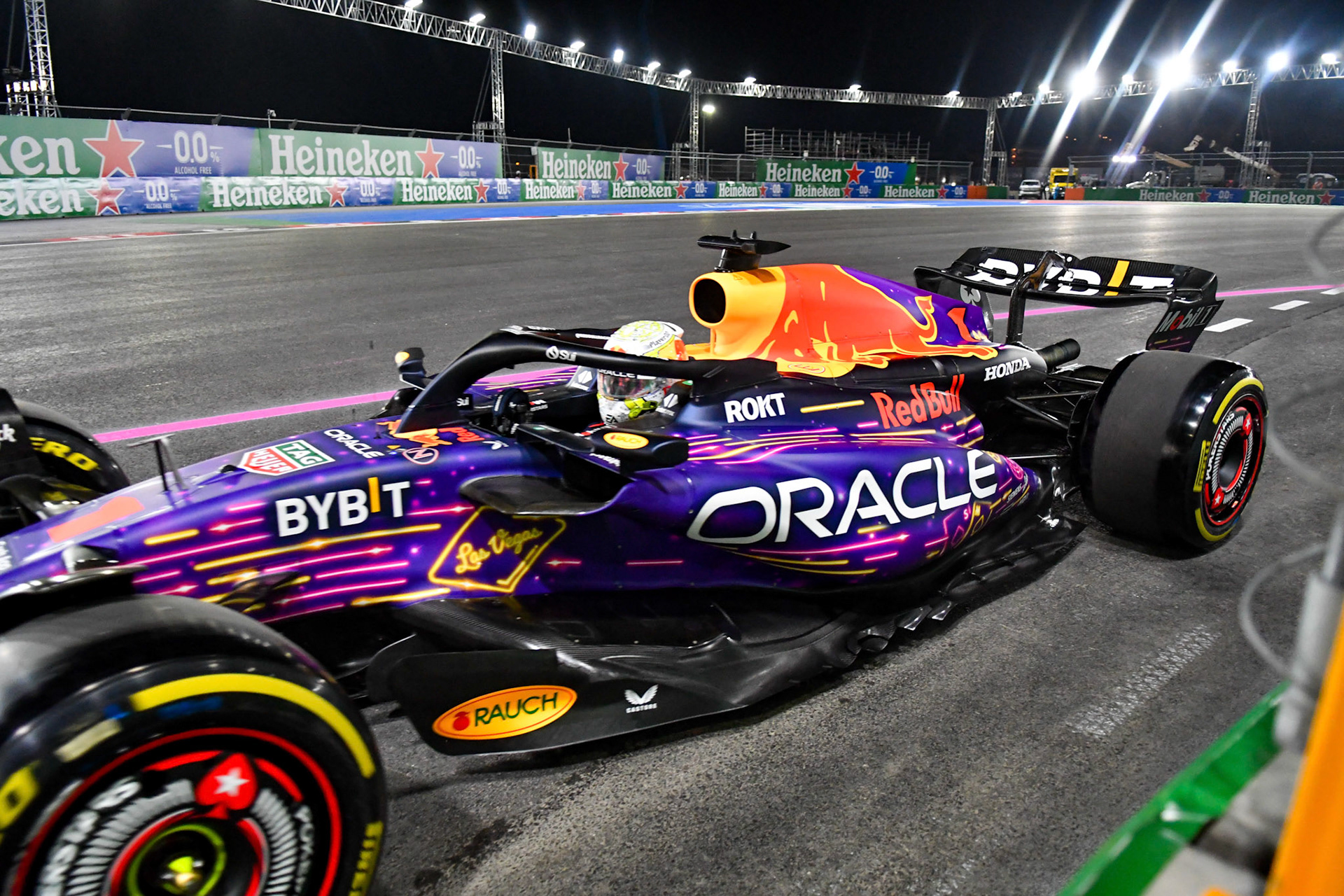 Max Verstappen (NED) Red Bull Racing;Formel 1 GP USA Las Vegas. Samstag 18.11.2023