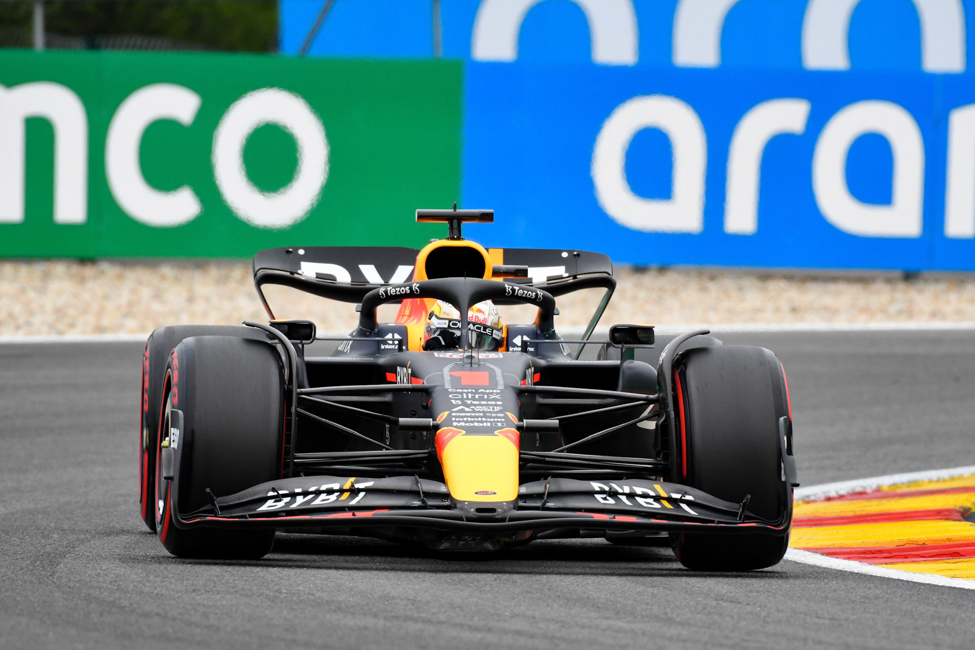 Max Verstappen (NED) Red Bull Racing; Formel 1 GP Belgien. Samstag, 27.08.2022