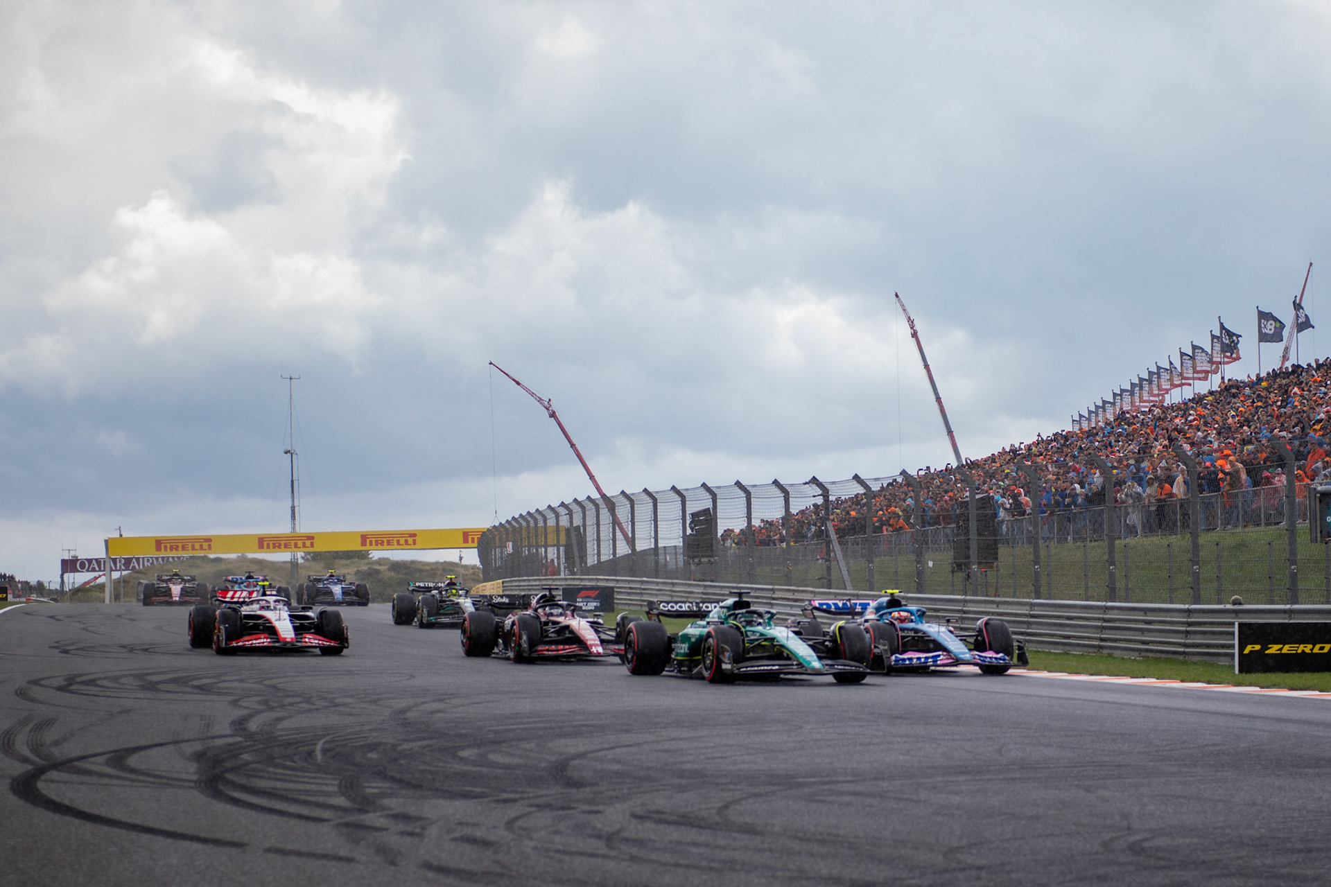 Rennstart; Formel 1 GP Holland / Zandvoort. Sonntag, 27.08.2023