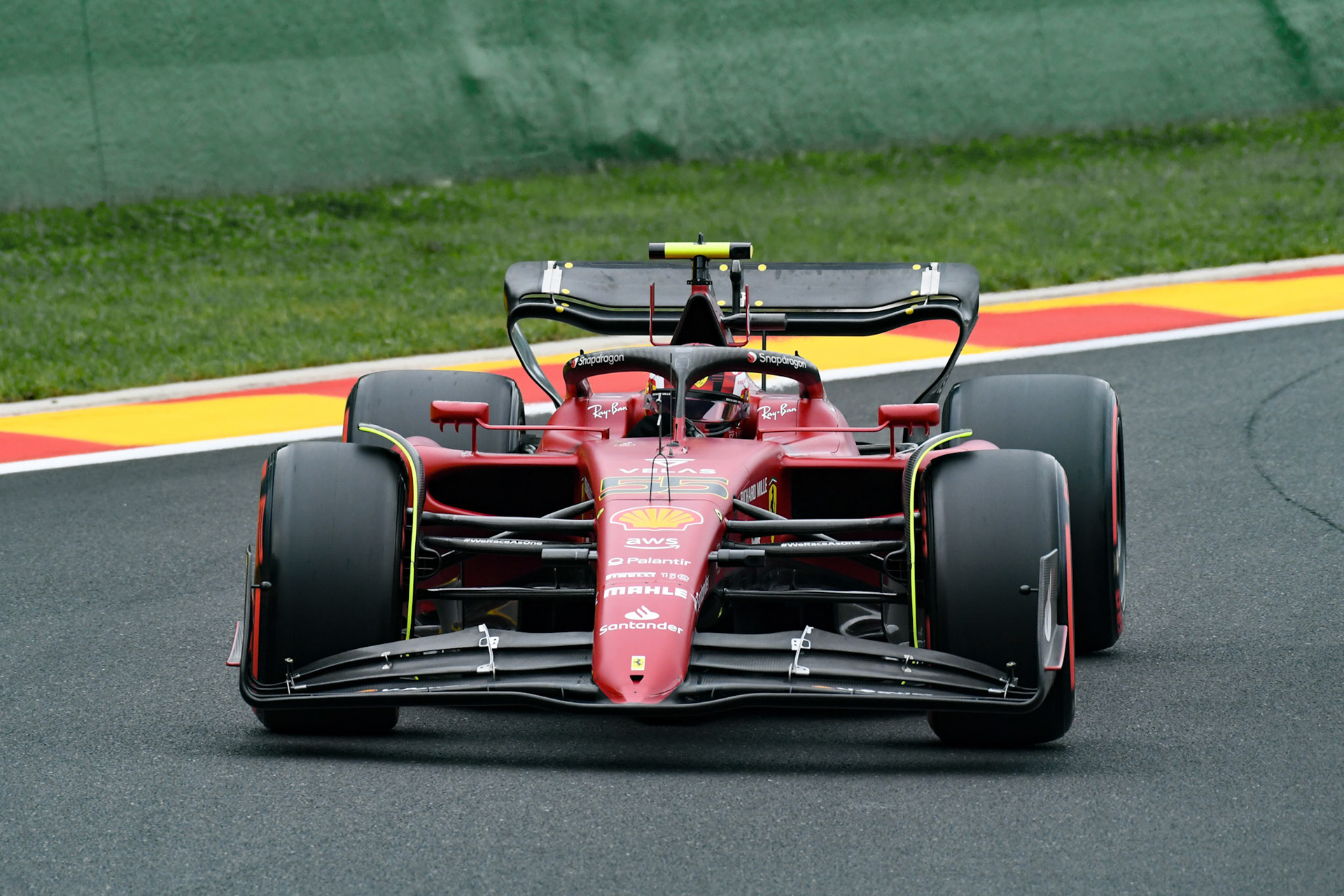 Carlos Sainz (ESP) Scuderia Ferrari;Formel 1 GP Belgien. Samstag, 27.08.2022