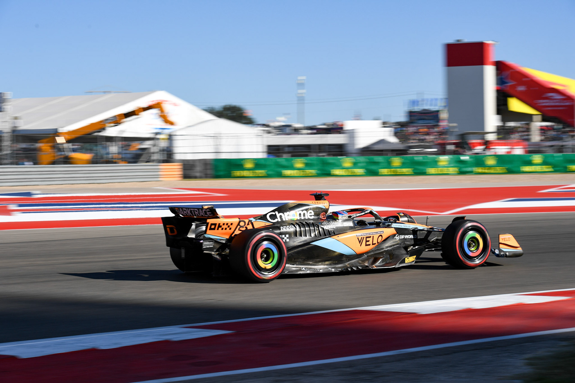 Oscar Piastri (AUS) McLaren F1; Formel 1 GP USA Austin Texas. Samstag 21.10.2023