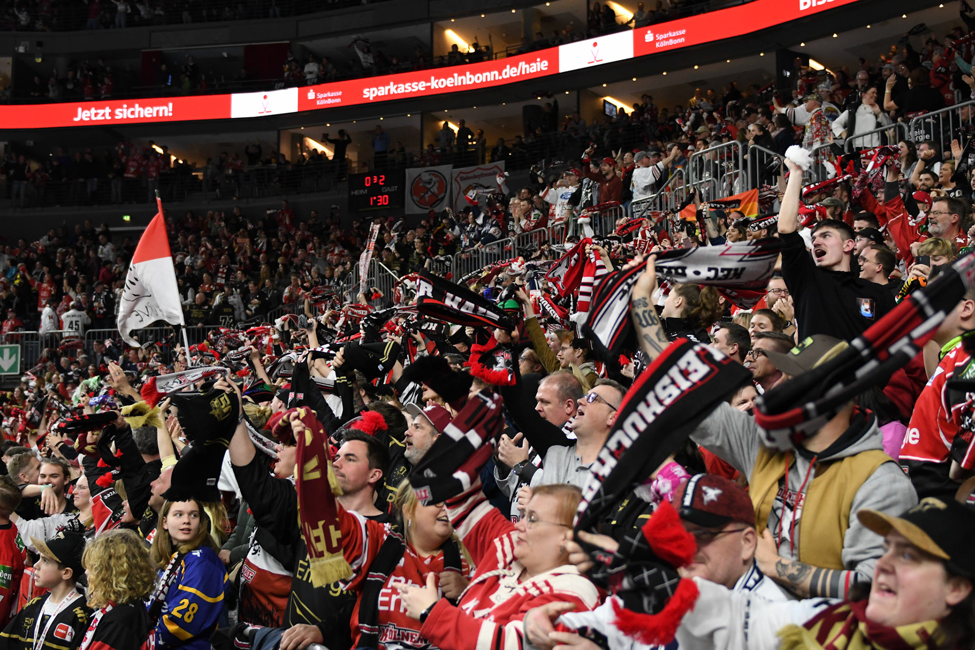 Fans; DEL Kölner Haie - Adler Mannheim, 17.03.2023