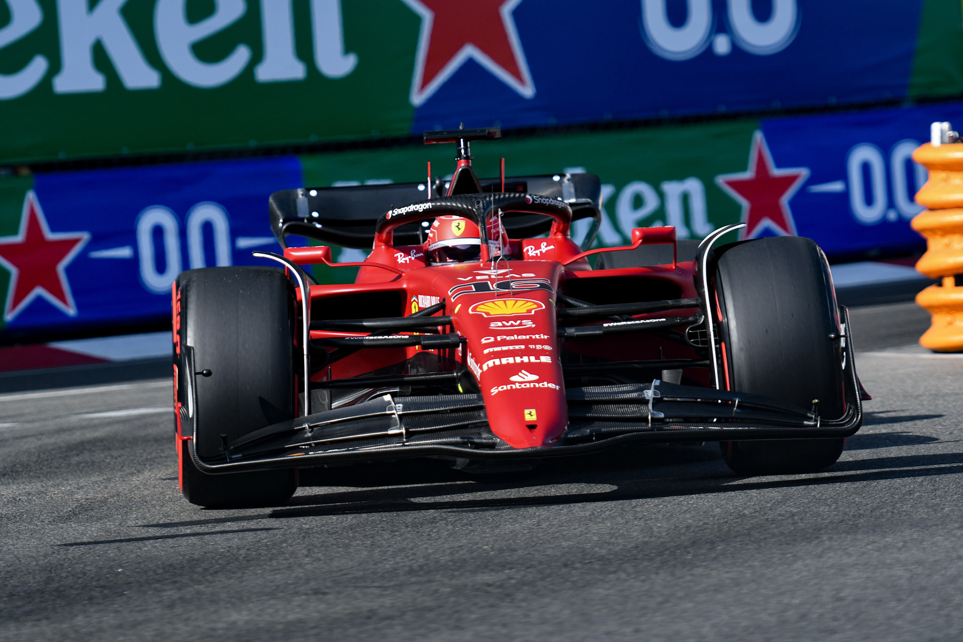 Charles Leclerc (MCO) Scuderia Ferrari; Formel 1 Monaco am 27.05.2022