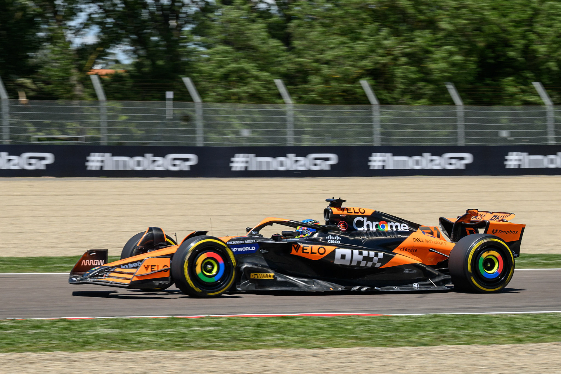 Oscar Piastri #81, McLaren Formula 1 Team; F1 GP Imola / Italien Freitag, 17.05.2024