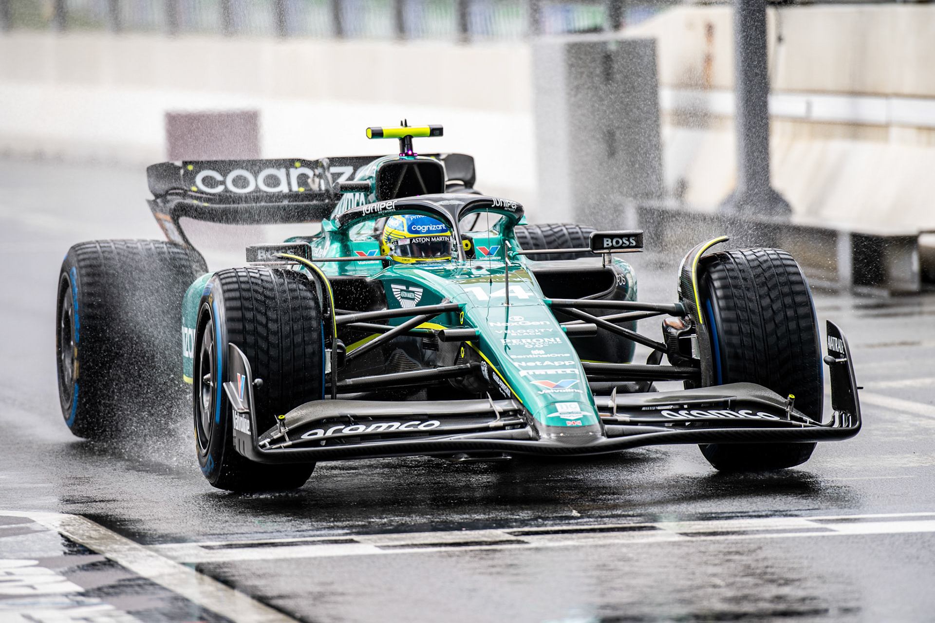 Fernando Alonso (ESP) Aston Martin Formula One Team; Formel 1 GP Holland / Zandvoort. Samstag, 26.08.2023