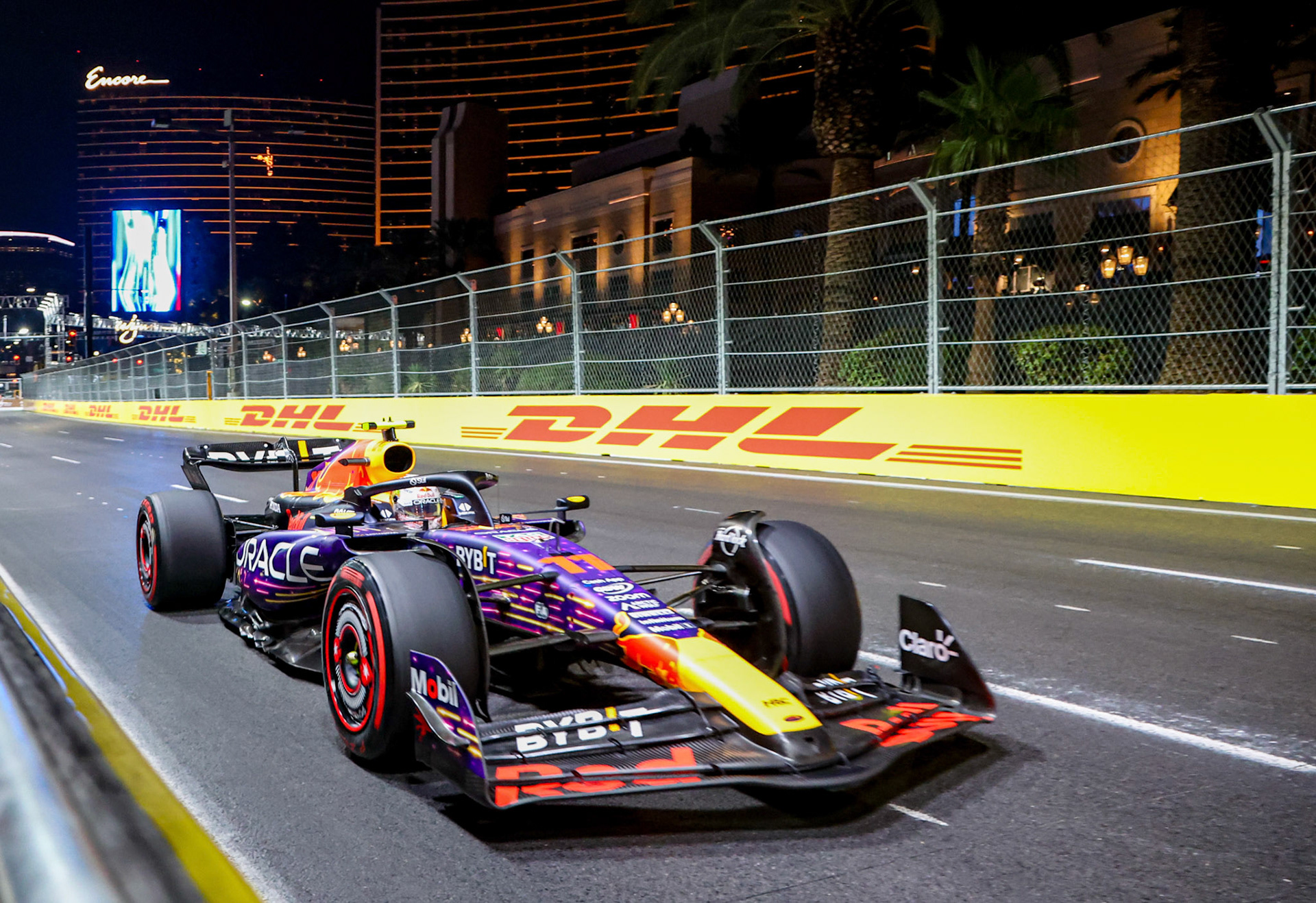 Sergio Perez (MEX) Red Bull Racing; Formel 1 GP USA Las Vegas. Samstag 18.11.2023