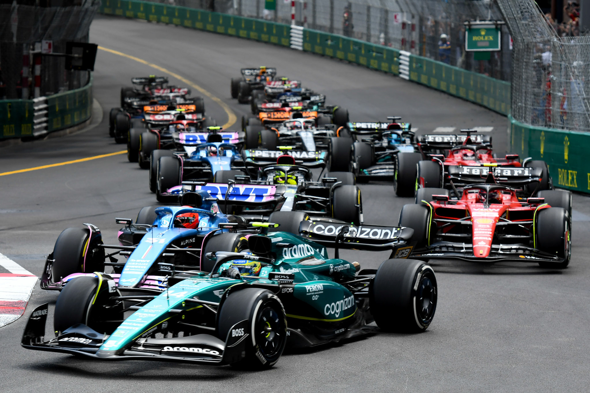 Rennstart; Formel 1 GP Monaco. Sonntag 28.05.2023
