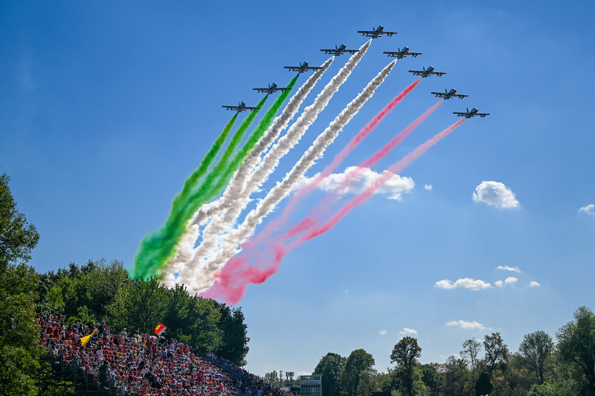 Flugzeuge; Formel 1 GP Italien Monza, Sonntag, 11.09.2022
