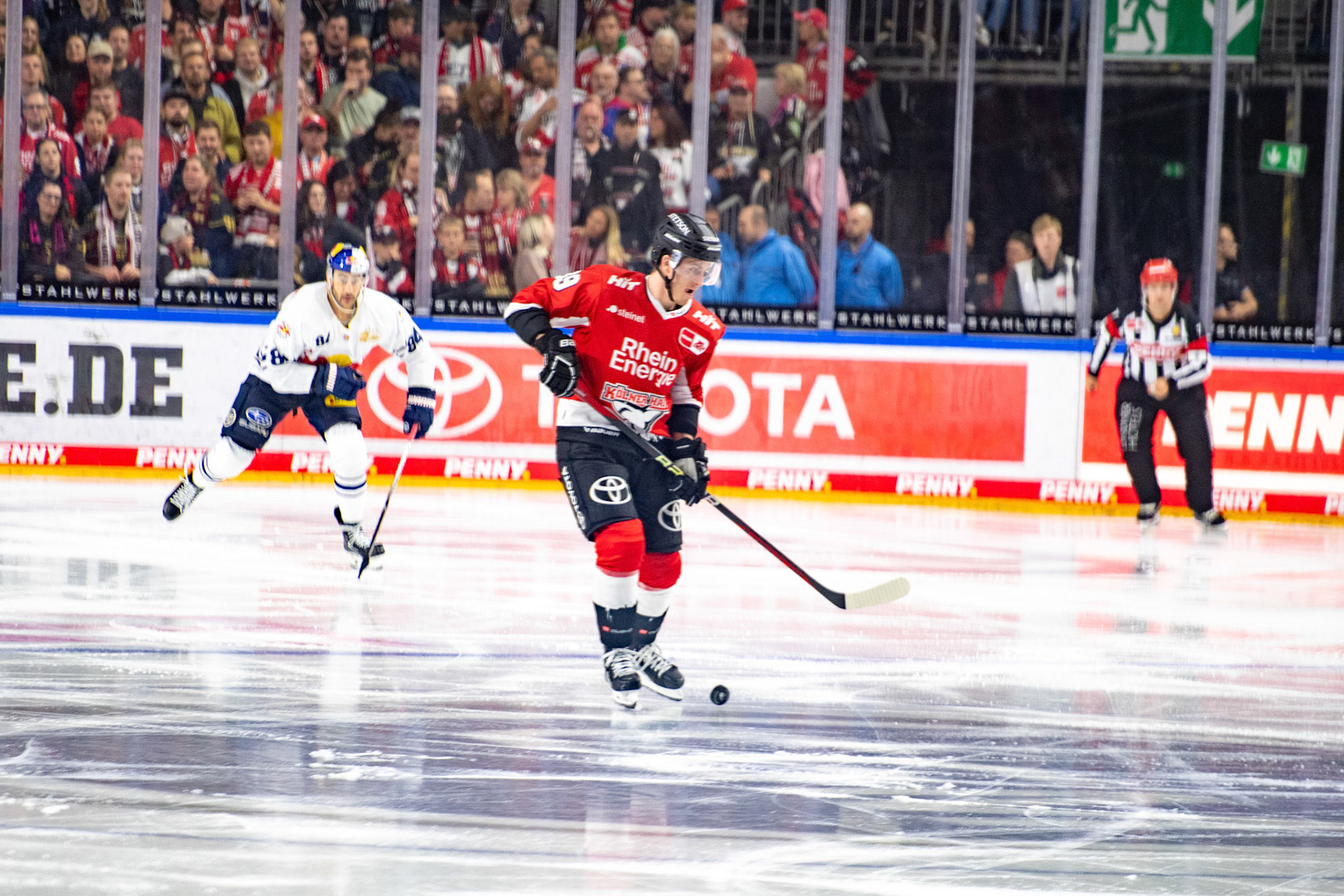 Gregor Macleod; DEL Kölner Haie - EHC Red Bull München, 27.10.2023