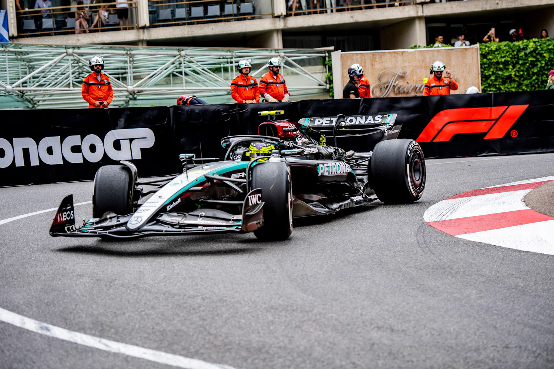 Lewis Hamilton #44, Mercedes-AMG Petronas F1 Team; Formel1 GP Monaco Freitag, 24.05.2024