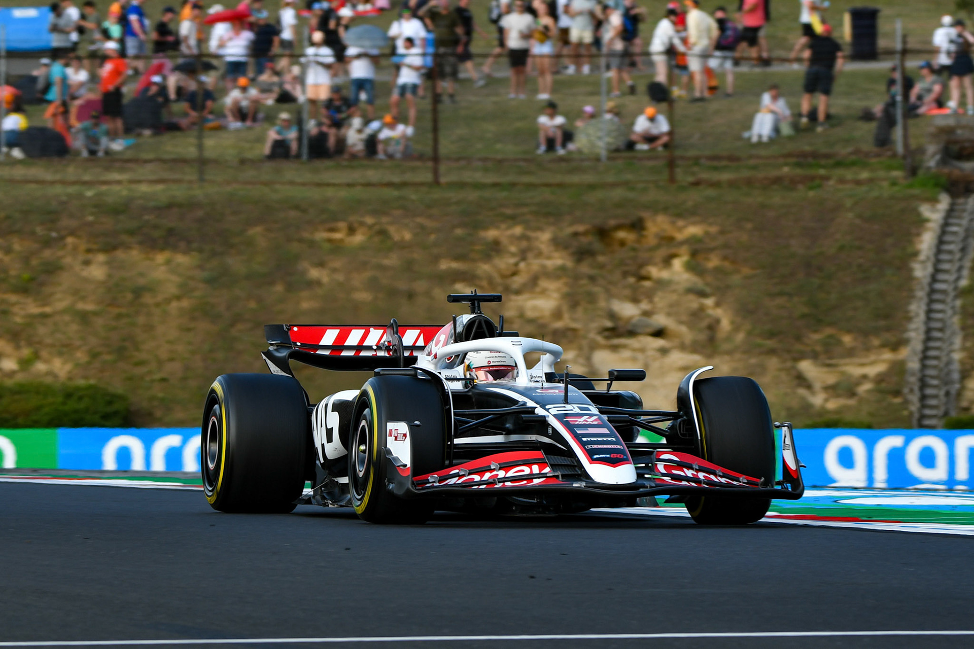 Kevin Magnussen #20, MoneyGram Haas F1 Team;Formel 1 Budapest / Ungarn, 20.07.2024