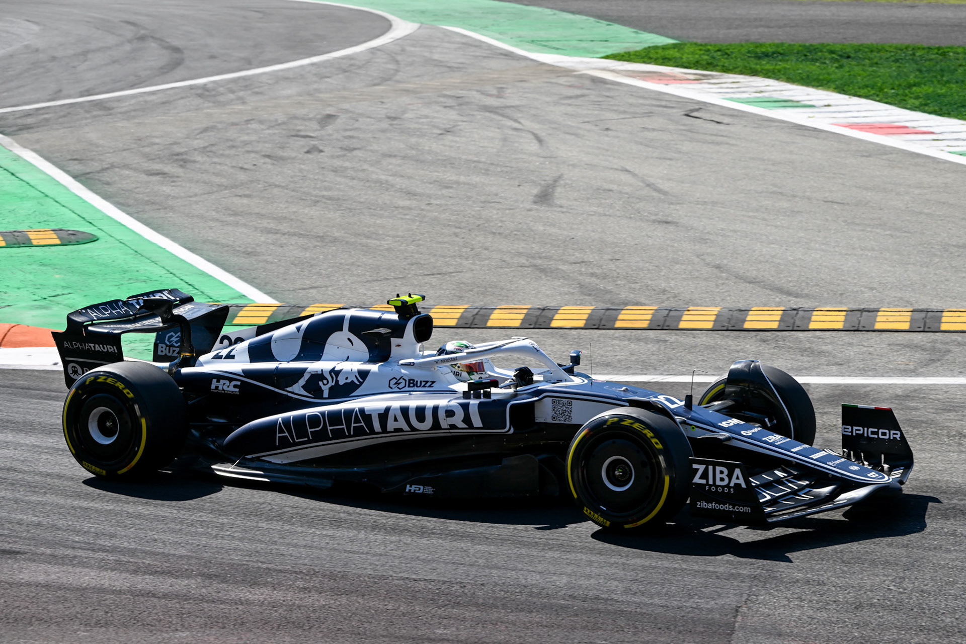 Yuki Tsunoda (JPN); Scuderia Alpha Tauri; Formel 1 GP Italien Monza, Sonntag, 11.09.2022