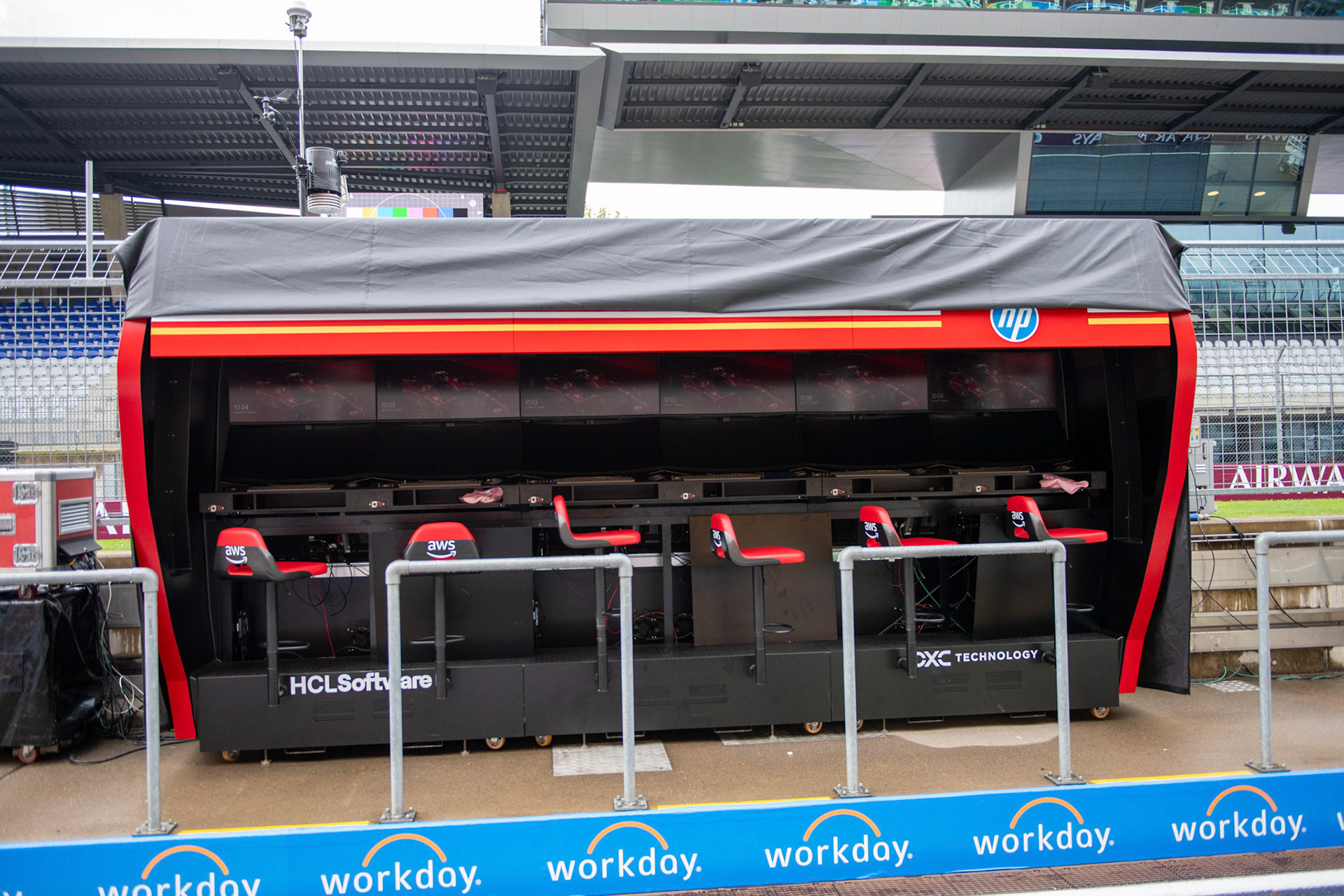 Scuderia Ferrari Kommandostand;Formel 1 GP Austria / Österreich. Donnerstag, 27.06.2024