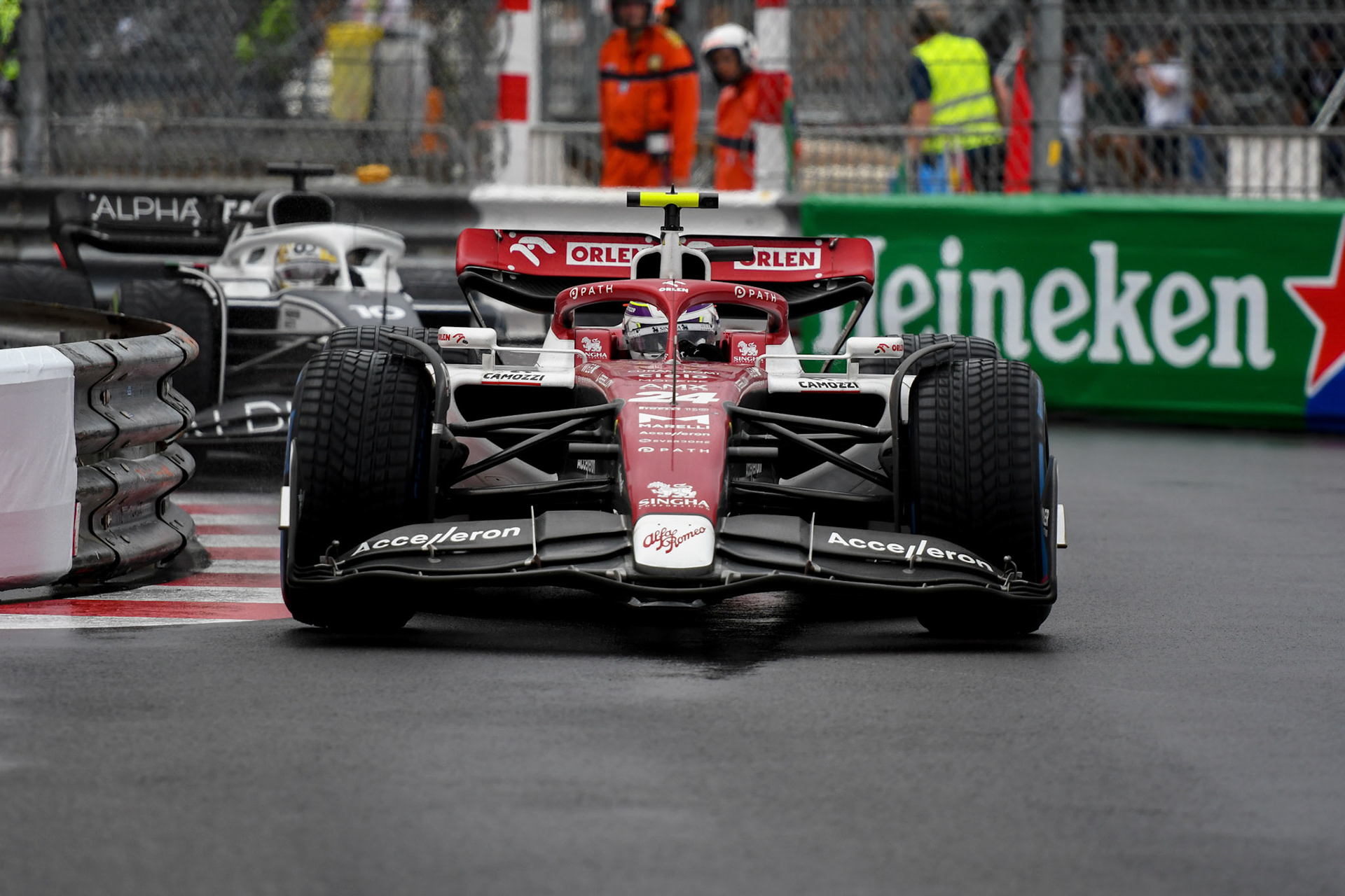Guanyu Zhou (CHN) Alfa Romeo Racing; Formel 1 Monaco am 29.05.2022
