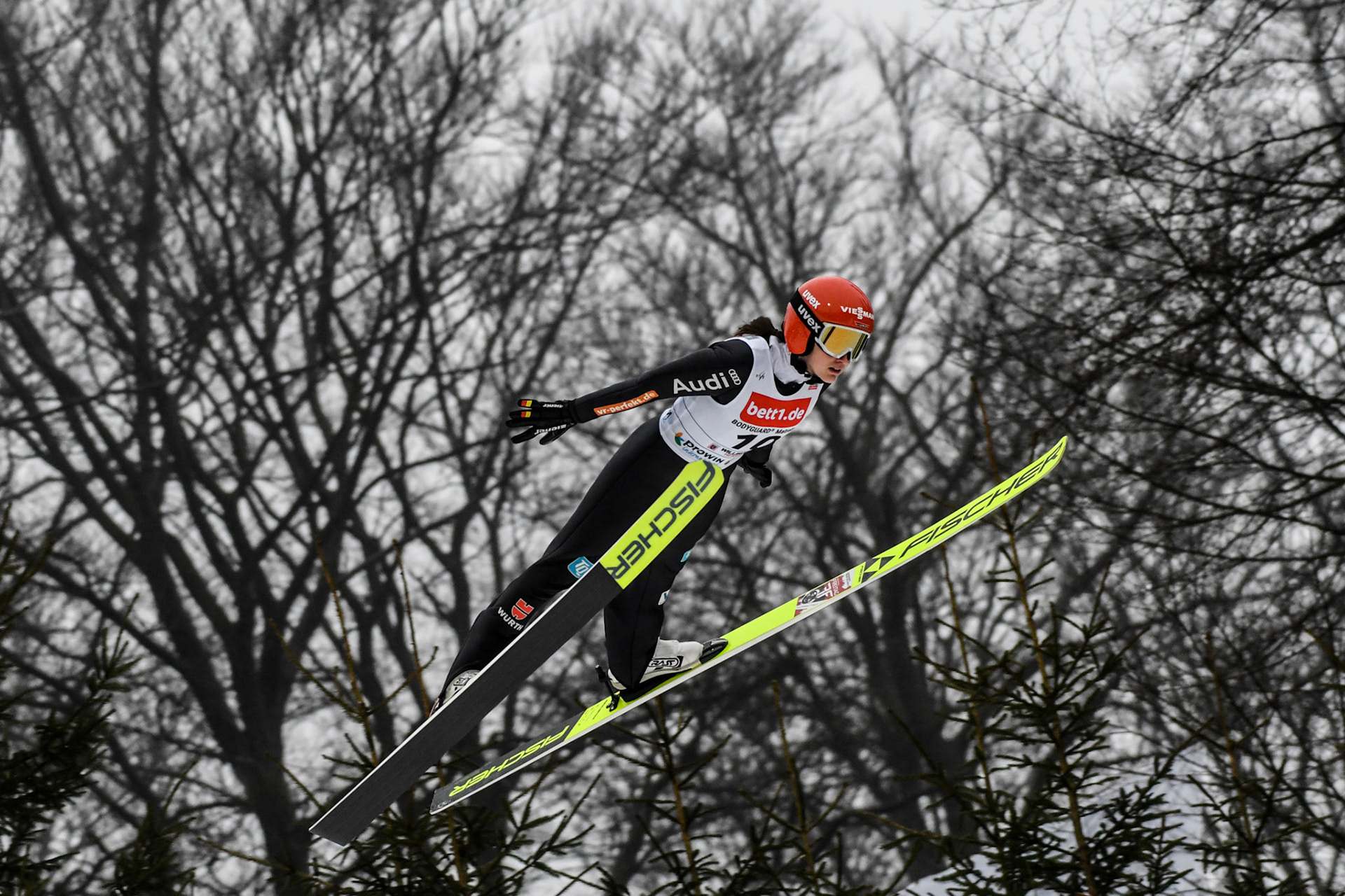 Selina Freitag (GER) SG Nickelhütte Aue; FIS Skisprung Weltcup 2022 Willingen am 29.01.2022