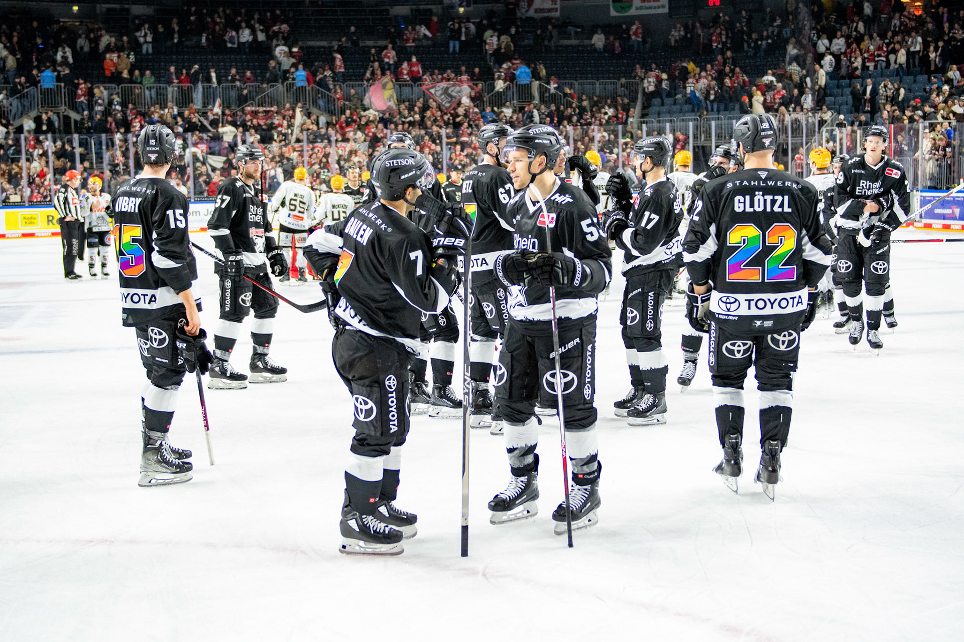 Koelner Haie; DEL Kölner Haie - Bremerhaven Fischtown Pinguins, 01.11.2023