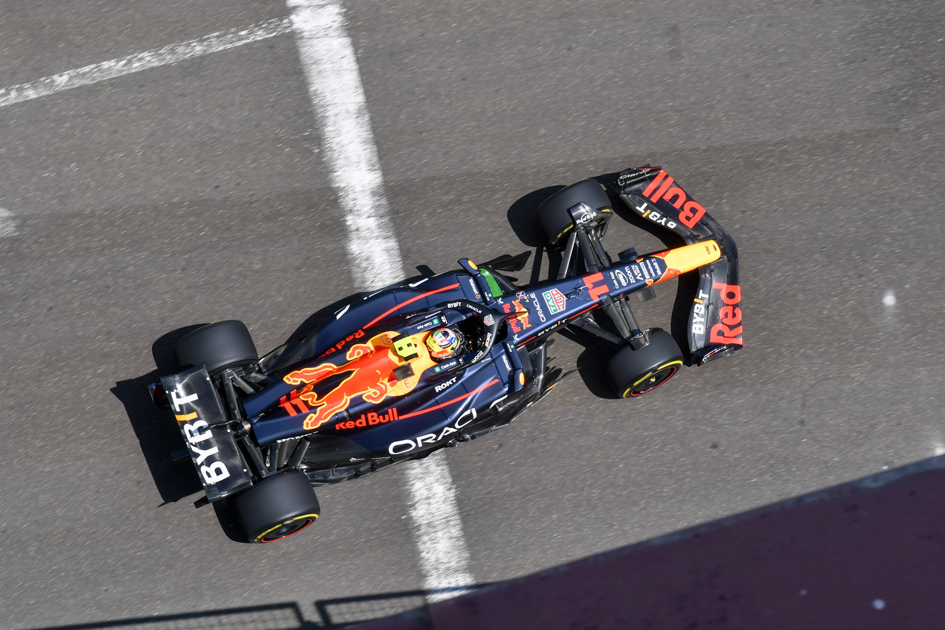 Sergio Perez (MEX) Red Bull Racing; Formel 1 GP Baku Azerbaijan. Freitag 28.04.2023