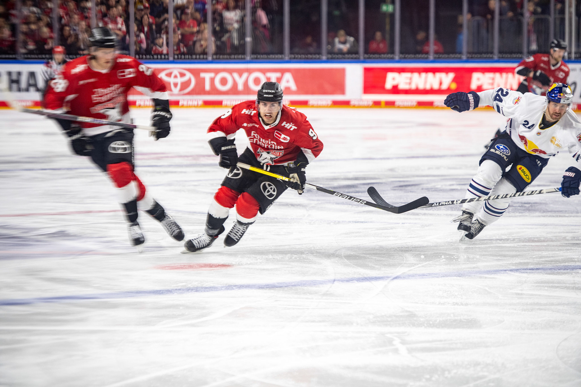 Maximilian Kammerer; DEL Kölner Haie - EHC Red Bull München, 27.10.2023