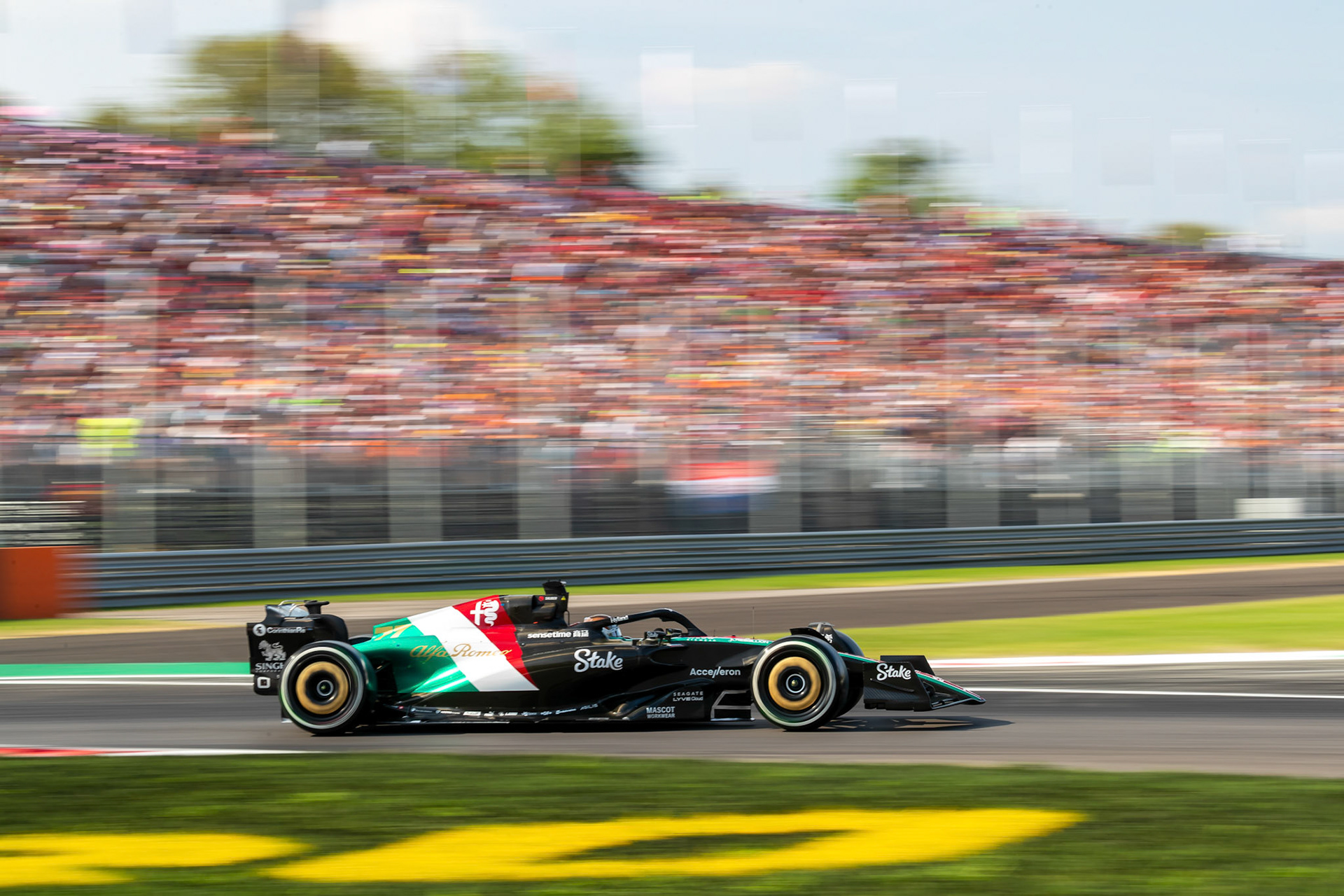 Valtteri Bottas (FIN) Alfa Romeo F1 Team;Formel 1 GP Italien / Monza. Samstag, 02.09.2023